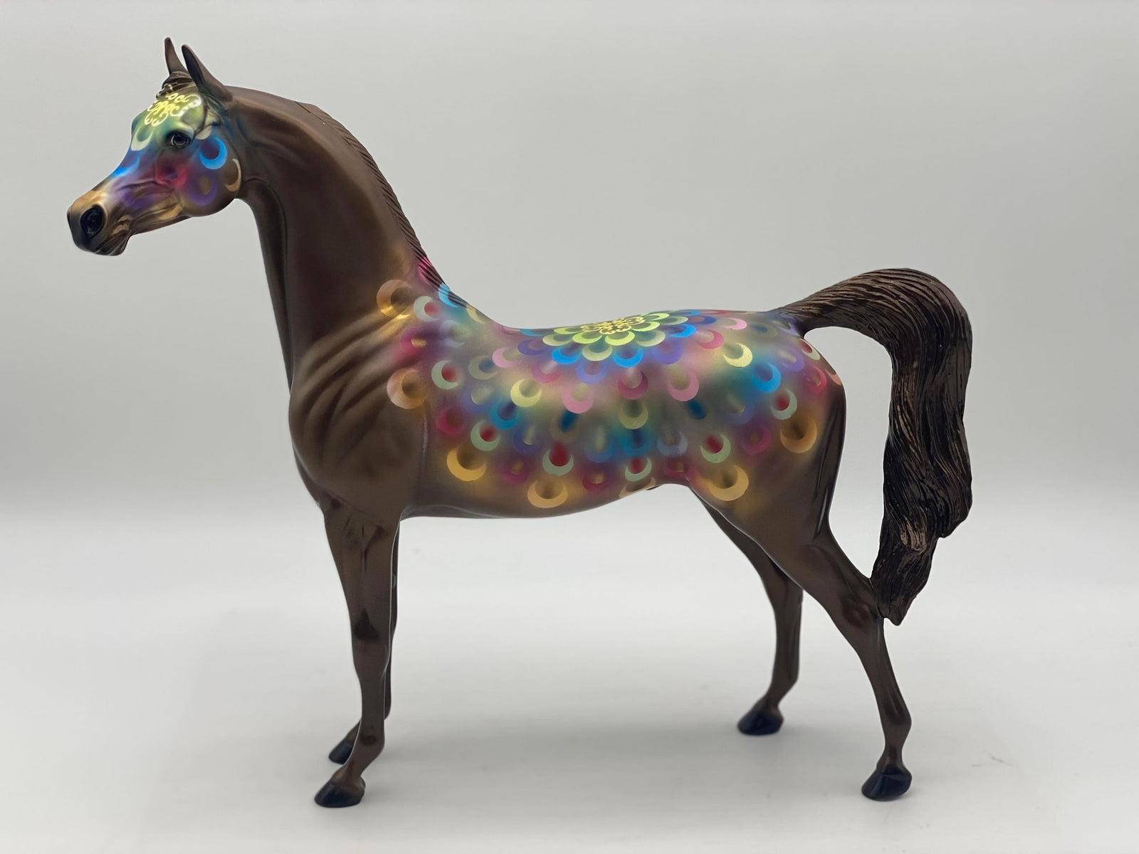 Persik-OOAK Deco Arabian Painted by Dawn Quick 7/28/22