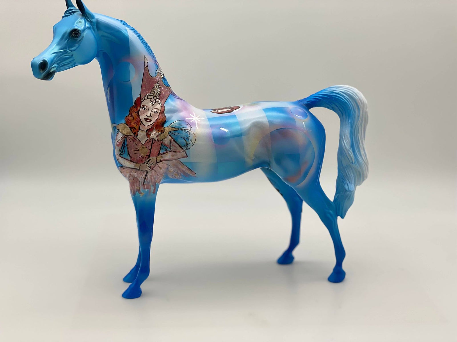 OZ-OOAK DECO ARABIAN WITH FLYING MONKEY PAINTED BY DAWN QUICK 8/1/22