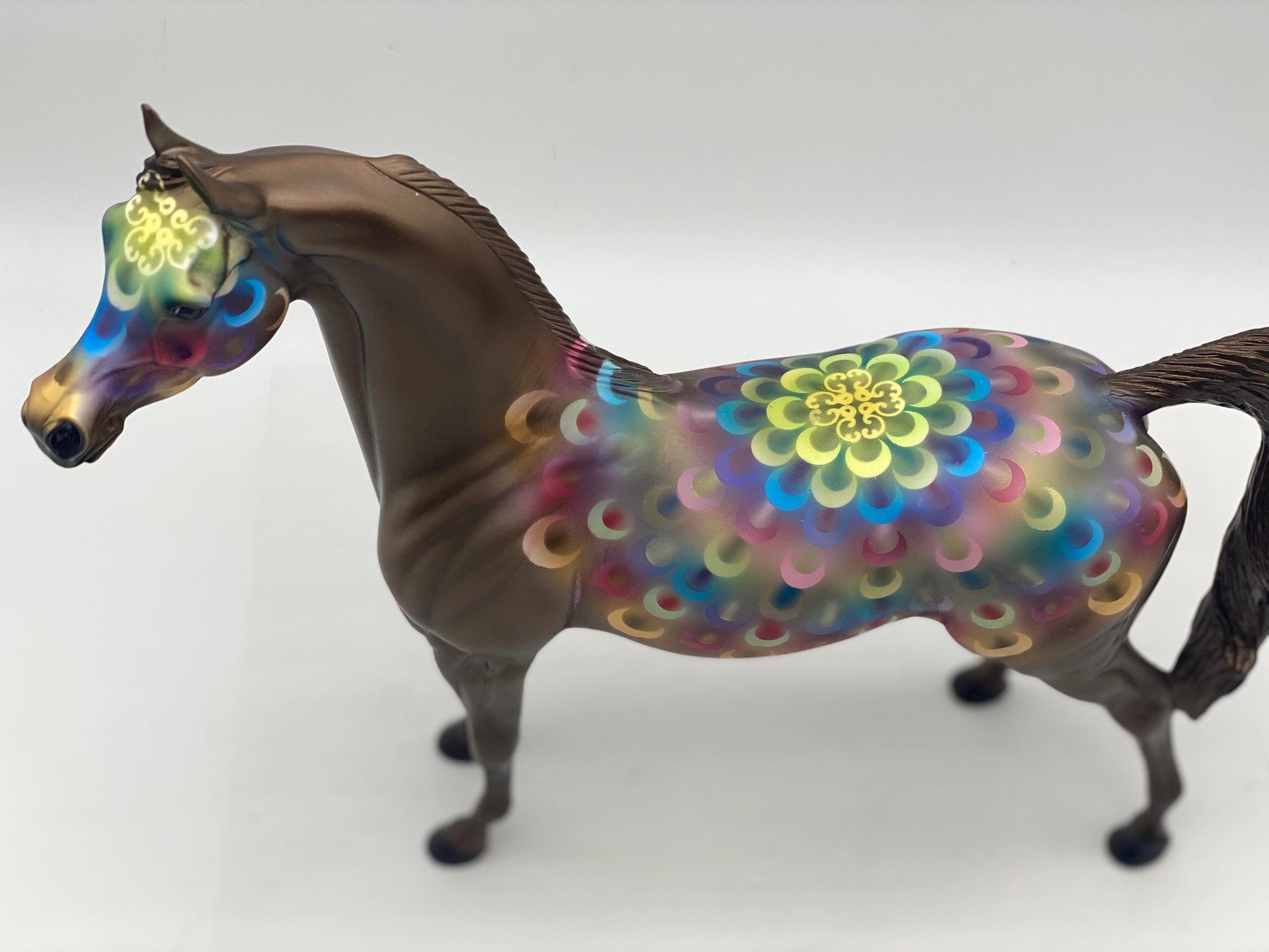 Persik-OOAK Deco Arabian Painted by Dawn Quick 7/28/22