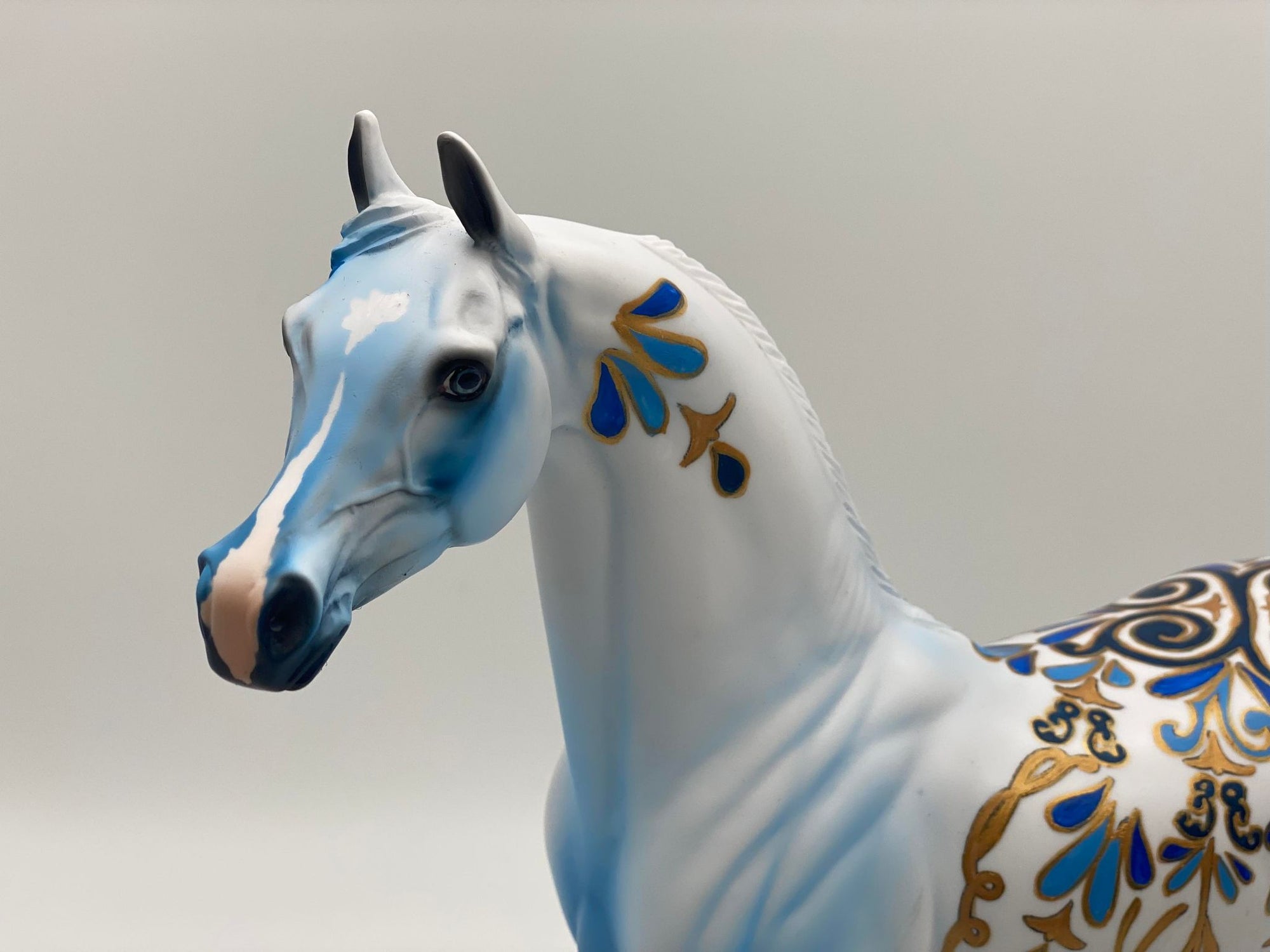 Starlight-OOAK Deco Arabian Painted by Dawn Quick 7/28/22