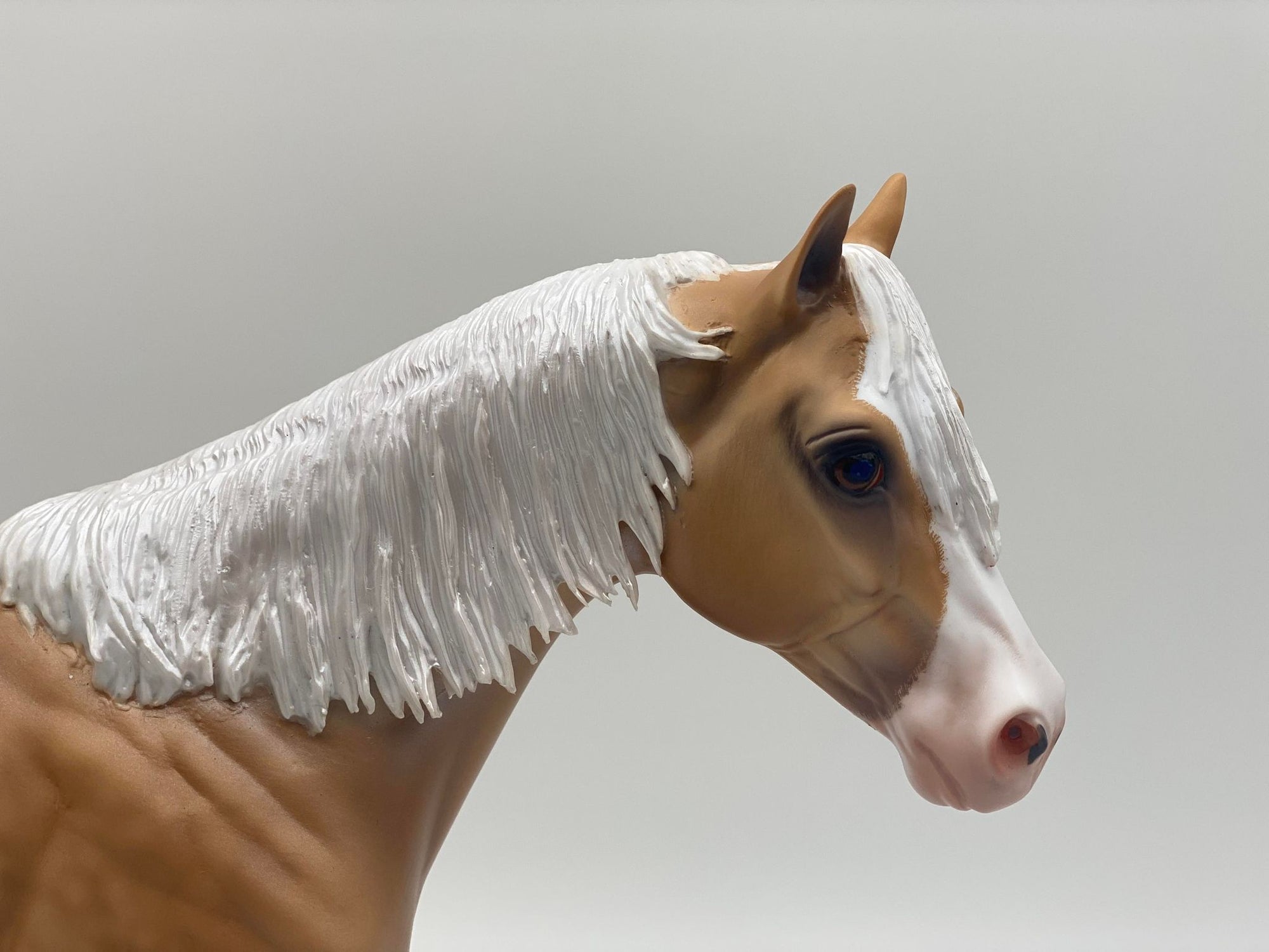 Leeds-OOAK Dapple Palomino ISH Painted by Caroline Boydston 8/1/22