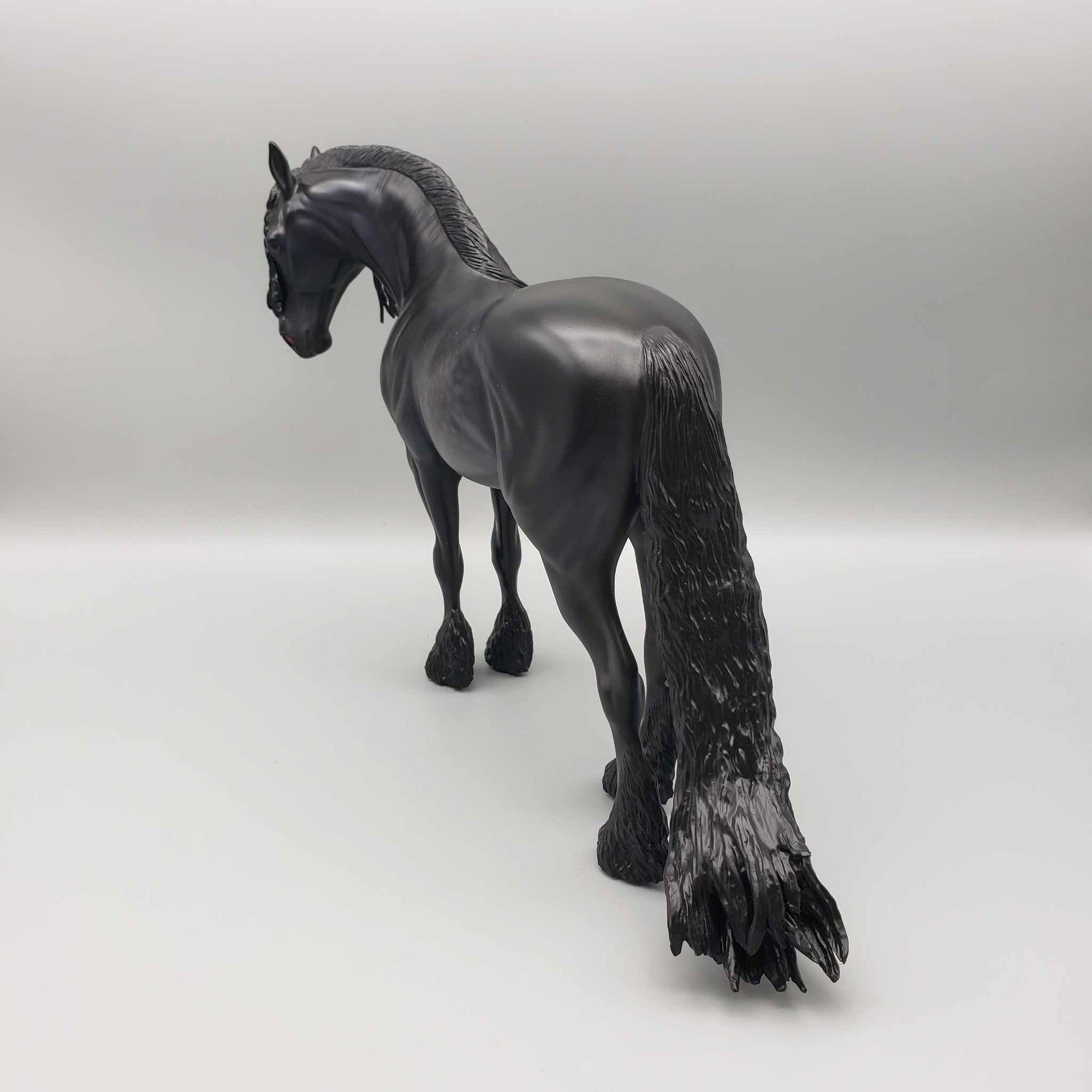 Corsair OOAK Dappled Black Fresian Andalusian By Caroline Boydston Best Offer 11/6/23