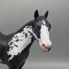 Arod - OOAK - Customized Black Sabino Ideal Stock Horse by Dawn Quick EQ23