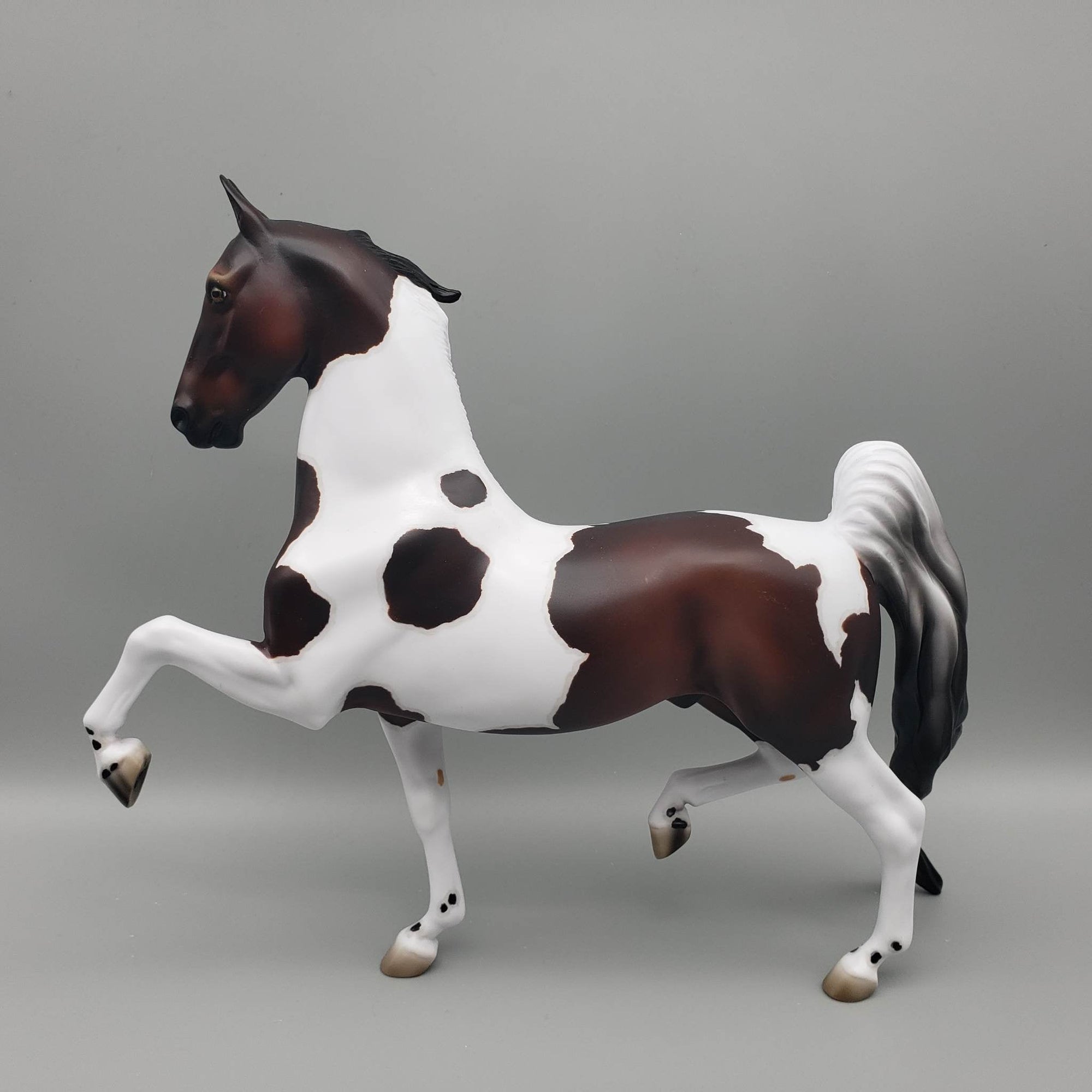 Jerren - OOAK - Bay Tobiano Saddlebred By Jess Hamill EQ23