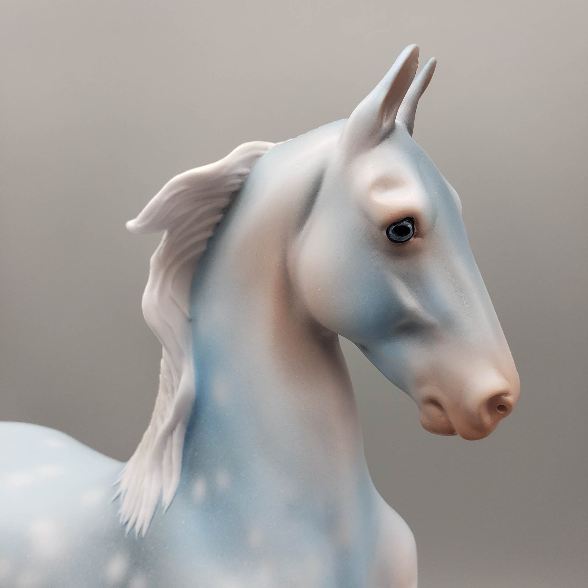 Somniloquy - OOAK - Baby Blue Decorator Saddlebred By Jess Hamill EQ23