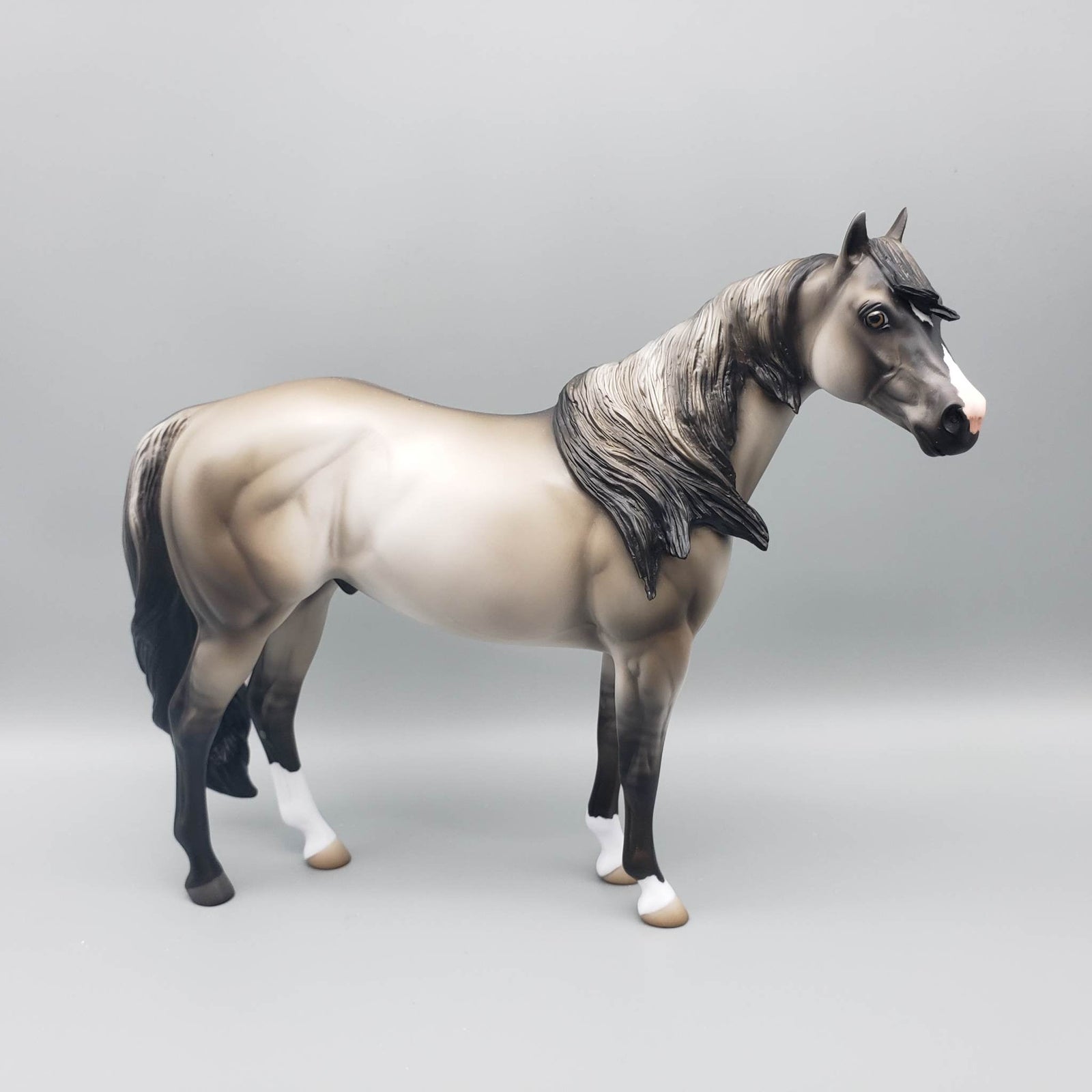 Kindling - OOAK - Customized Grulla ISH by Jess Hamill  EQ23