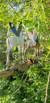 Serendipity and Flutter - Fairy Wing Fairy Arab Foals By Jess Hamill and Angela Marleau