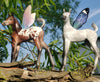 Serendipity and Flutter - Fairy Wing Fairy Arab Foals By Jess Hamill and Angela Marleau