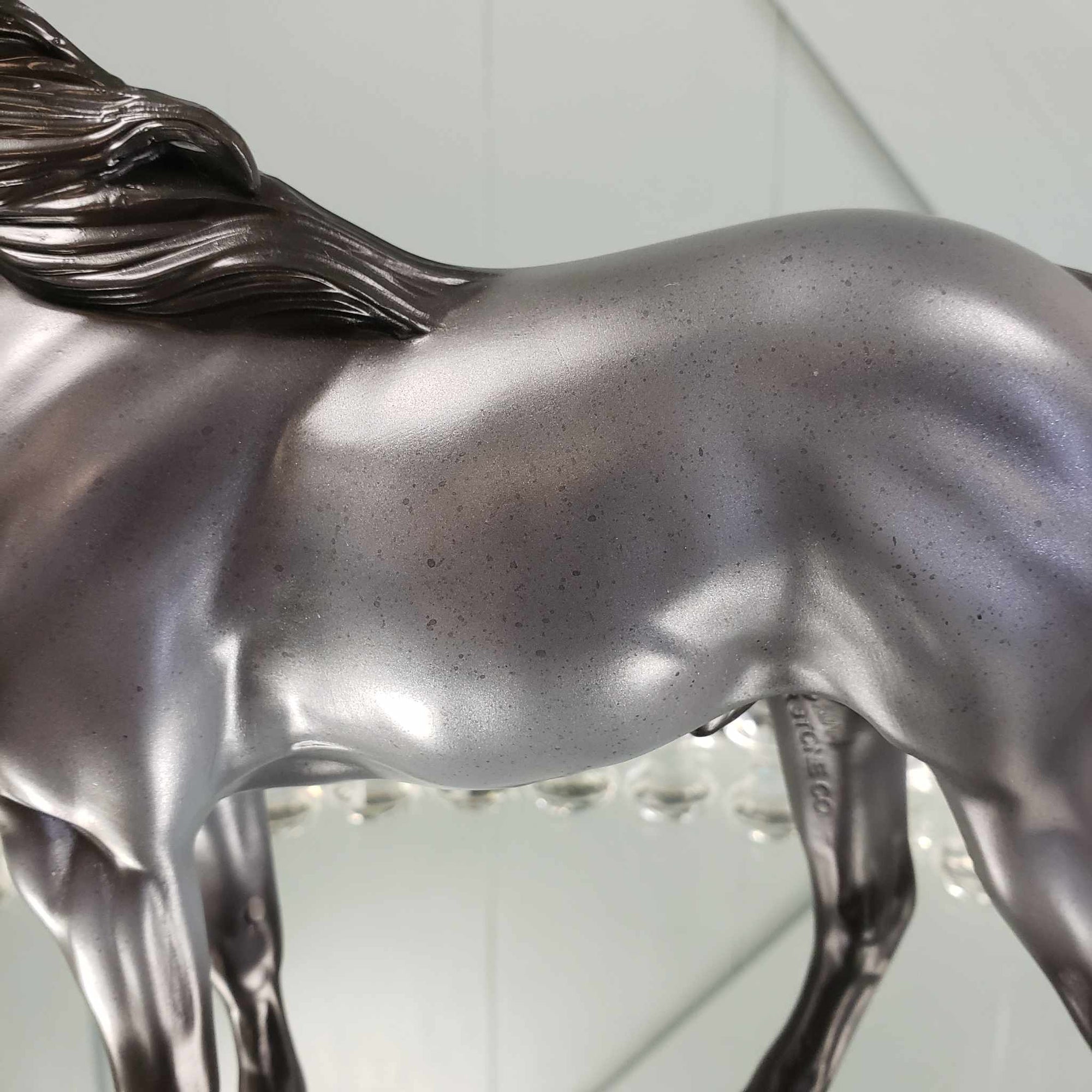 Layshya Astraeus OOAK Blue Roan Mustang By Angela Marleau