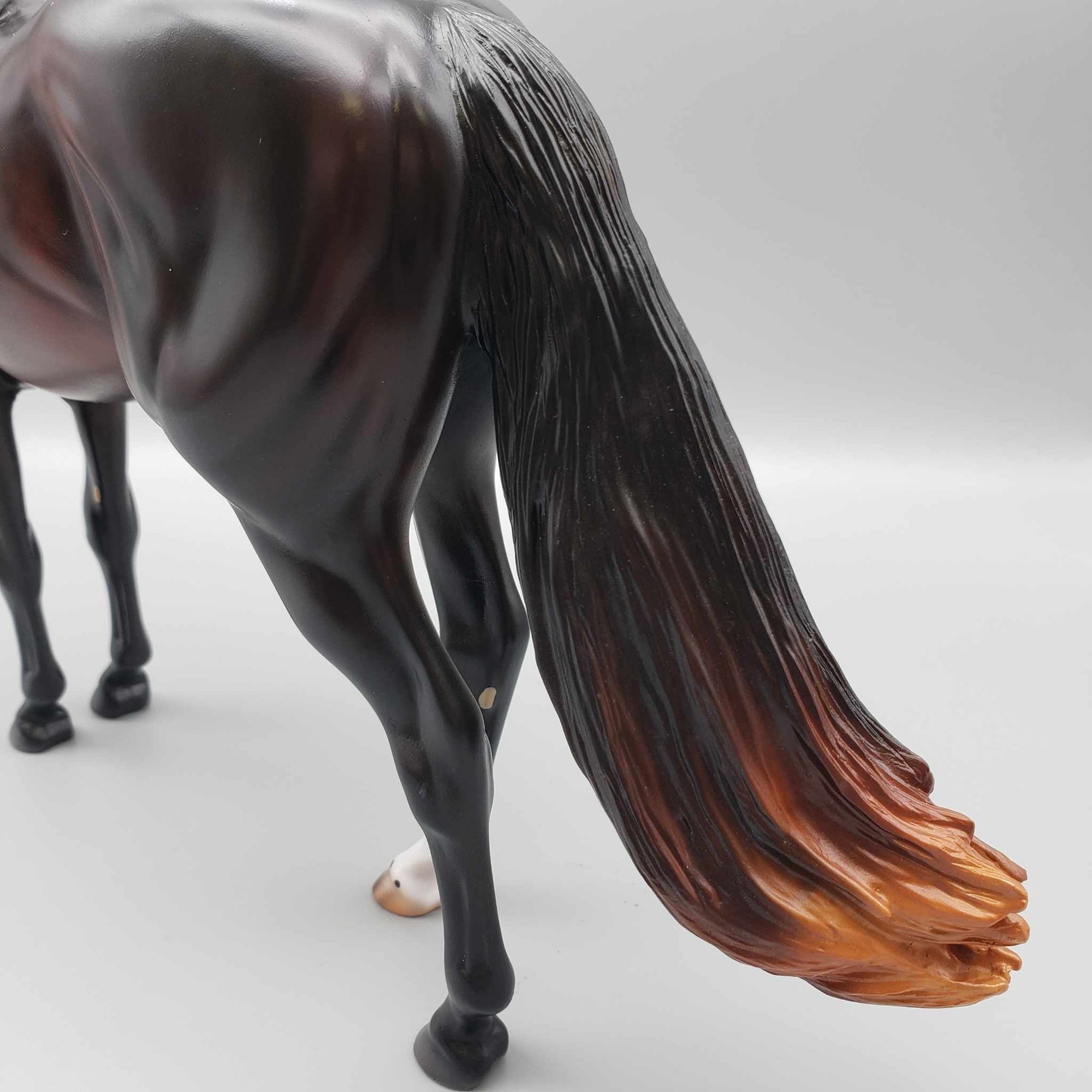 Ocotillo OOAK Dappled Sun Blackened Black Andalusian By Caroline Boydston Best Offers 8/7/23