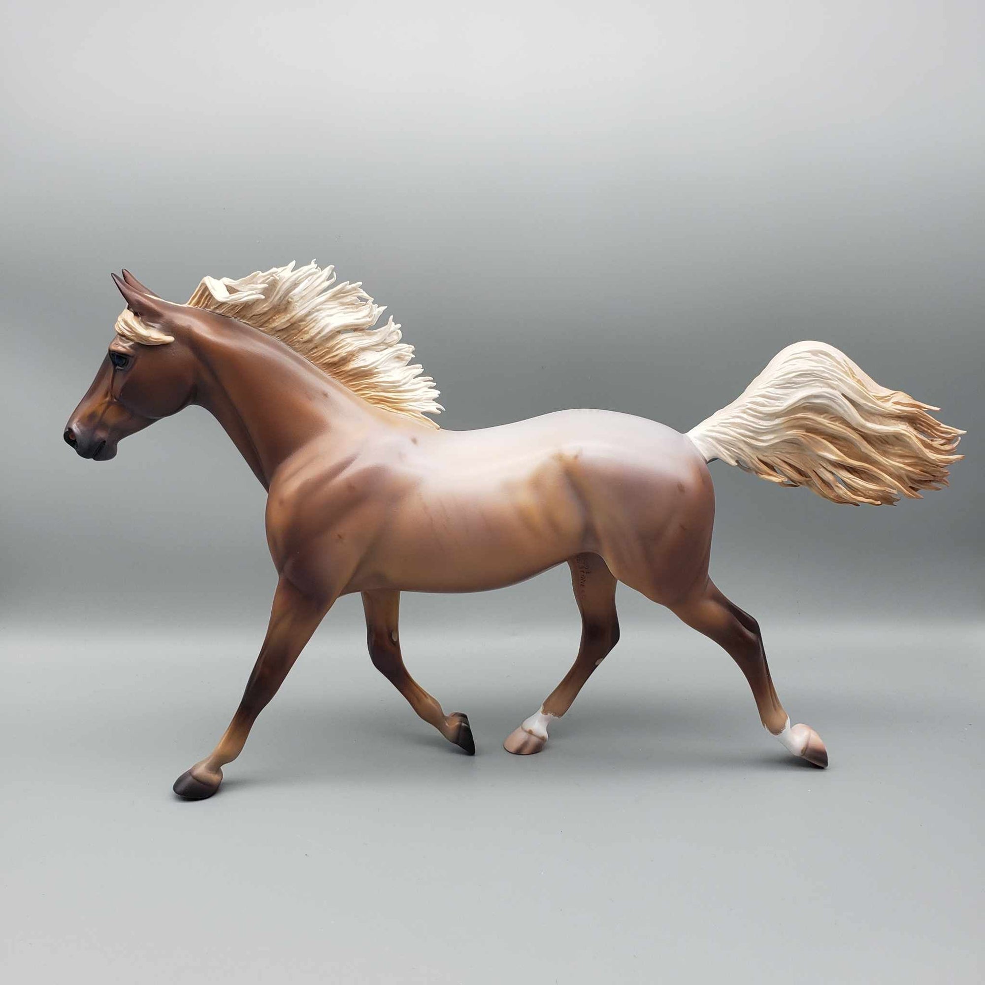 Jenny OOAK Strawberry Roan with Corn Spots Palouse By Caroline Boydston Best Offer 11/20/23