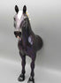 Half A Chance OOAK Holographic Black Half Standing Draft Wall Decor By Ellen Robbins Moonlight Madness 2023 MM23