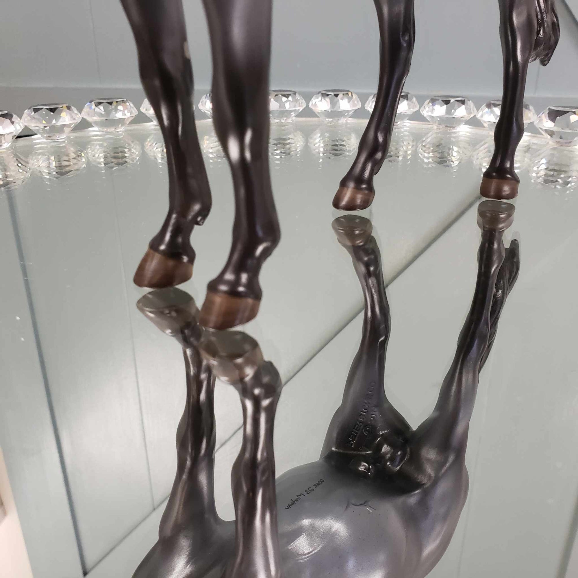 Layshya Astraeus OOAK Blue Roan Mustang By Angela Marleau