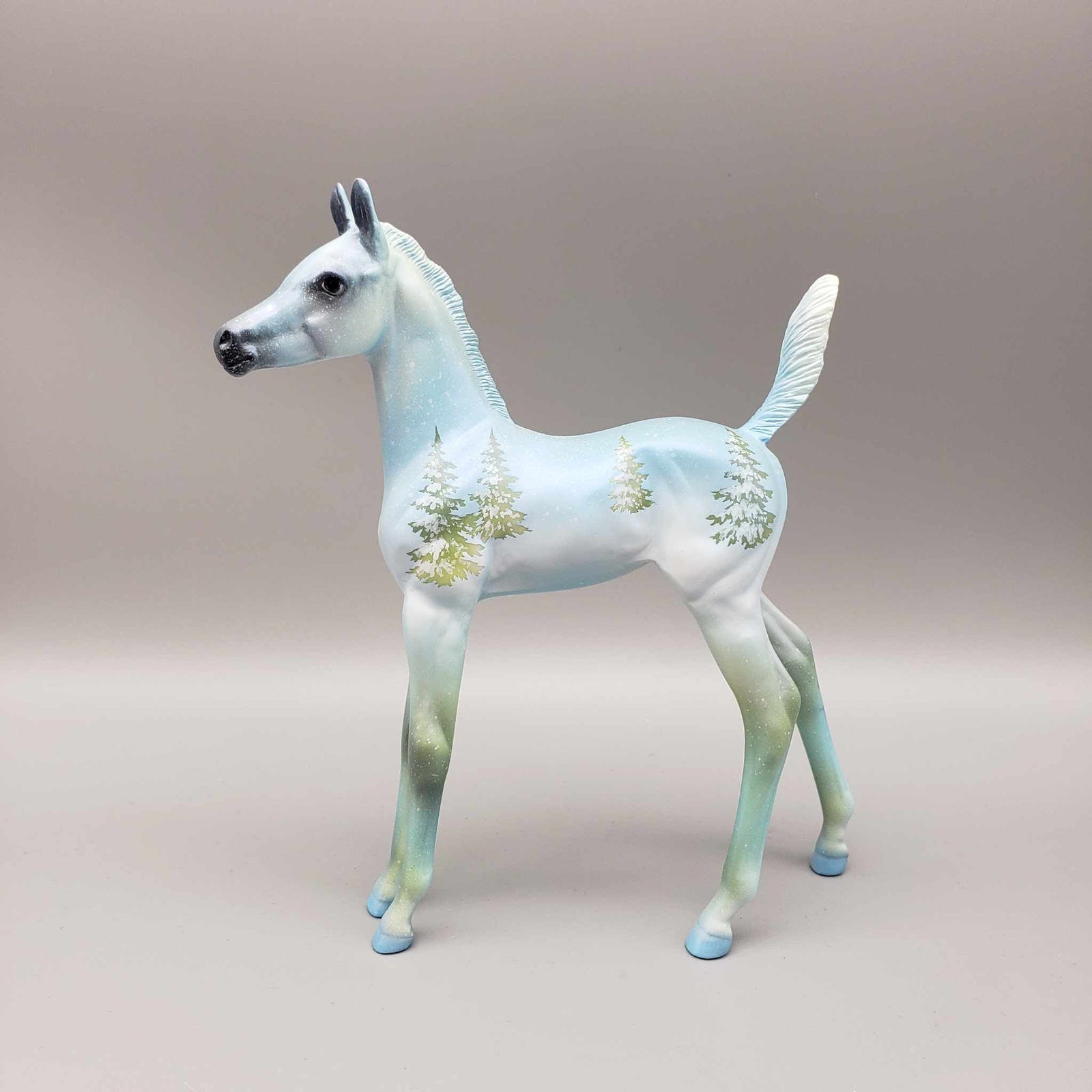 Snow Fall OOAK Deco Arab Foal By Jess Hamill HS23
