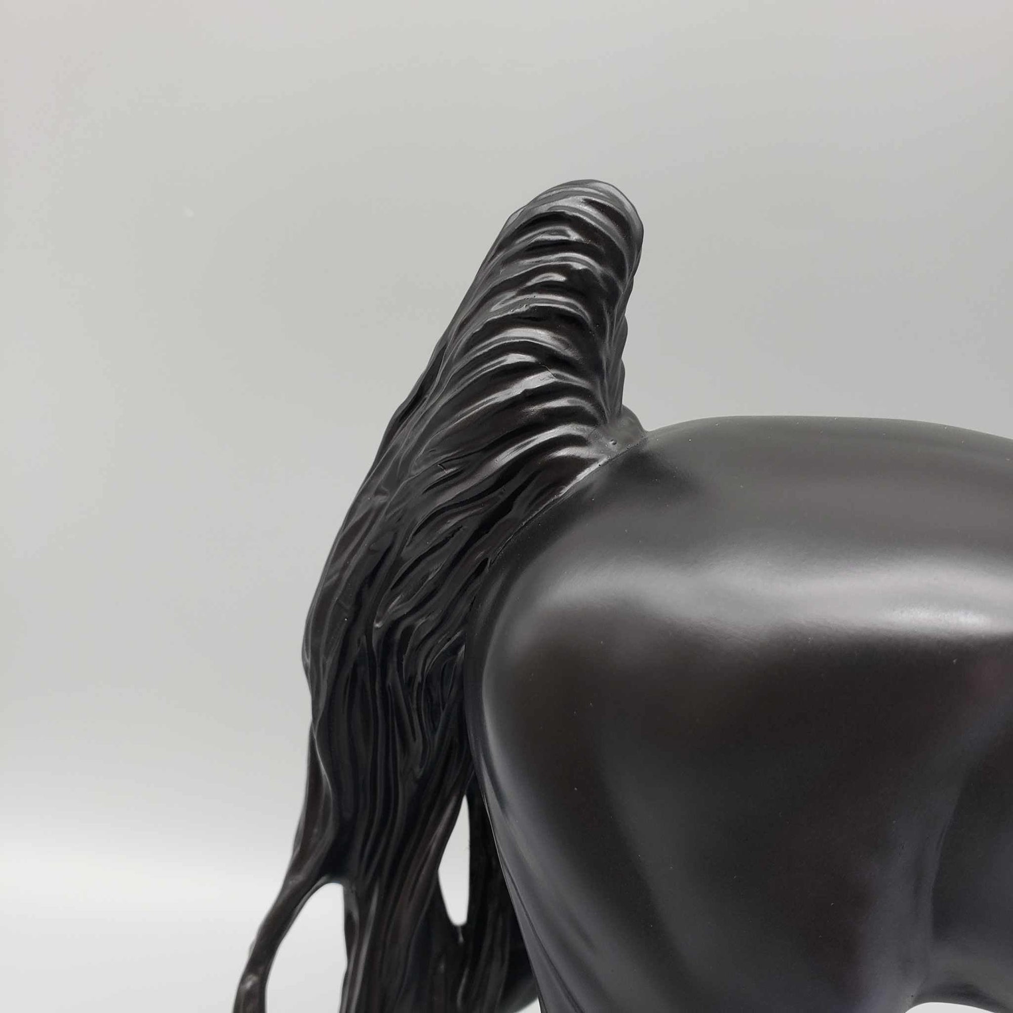 The Raven OOAK Dappled Black Extreme Custom Arab Stallion Turned Into Saddlebred By Caroline Boydston Best Offers 8/7/23