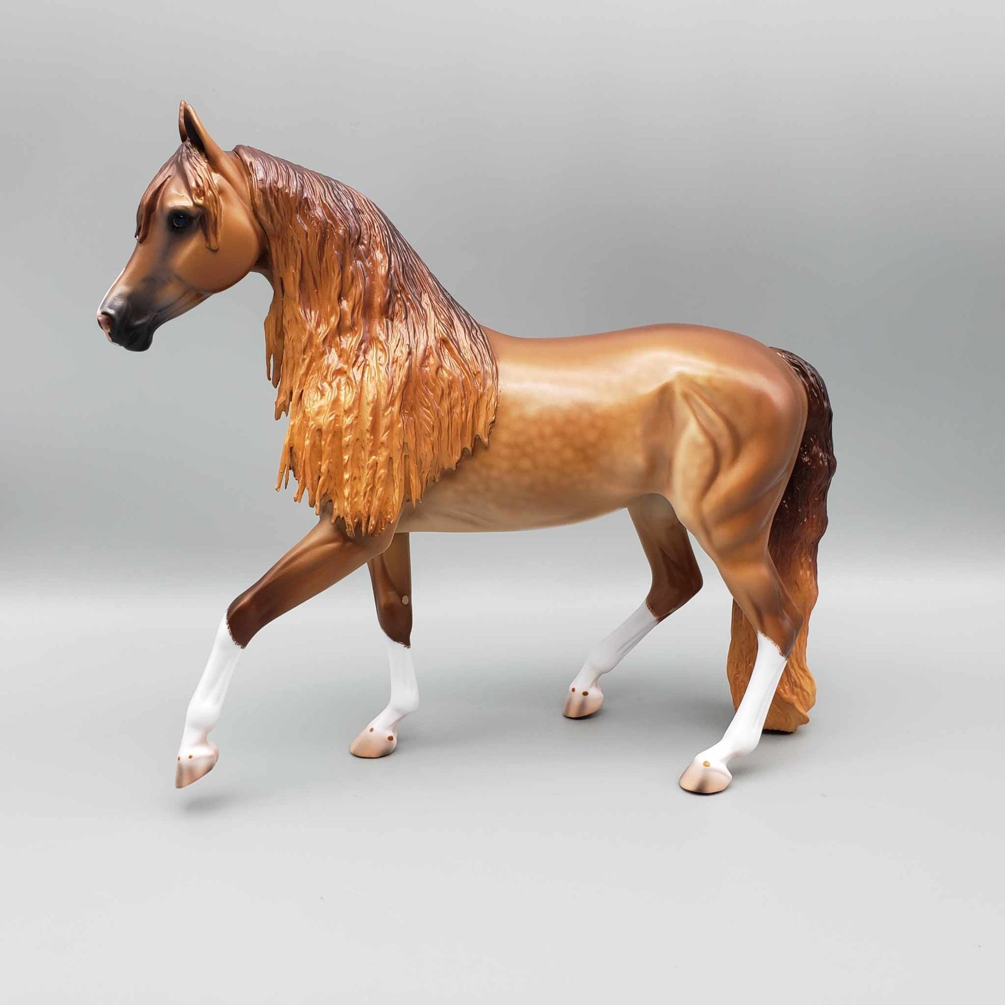 Hesperalo OOAK Dappled Chestnut Extreme Custom Arab Mare By Caroline Boydston Best Offers 8/7/23