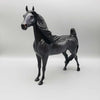 The Raven OOAK Dappled Black Extreme Custom Arab Stallion Turned Into Saddlebred By Caroline Boydston Best Offers 8/7/23