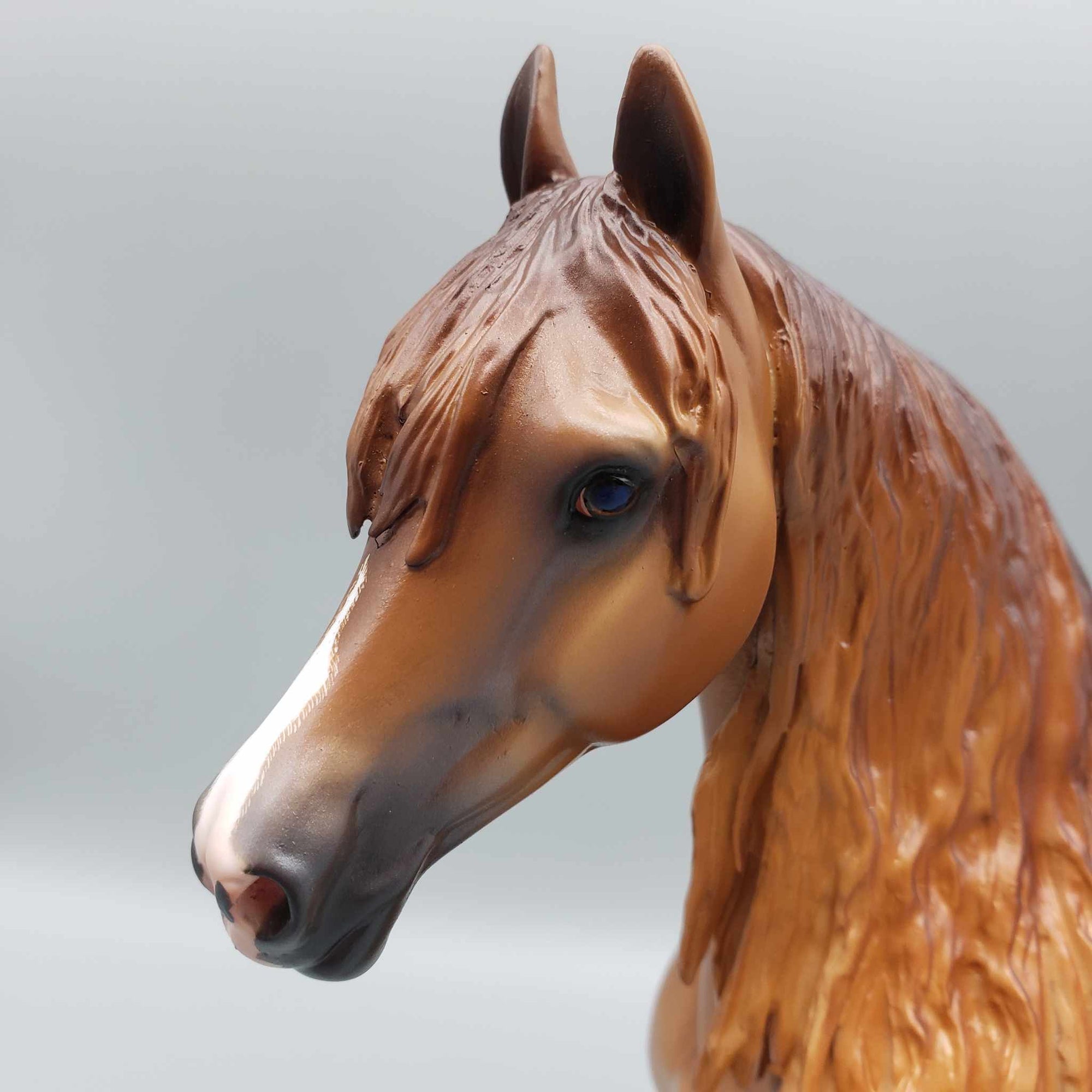 Hesperalo OOAK Dappled Chestnut Extreme Custom Arab Mare By Caroline Boydston Best Offers 8/7/23