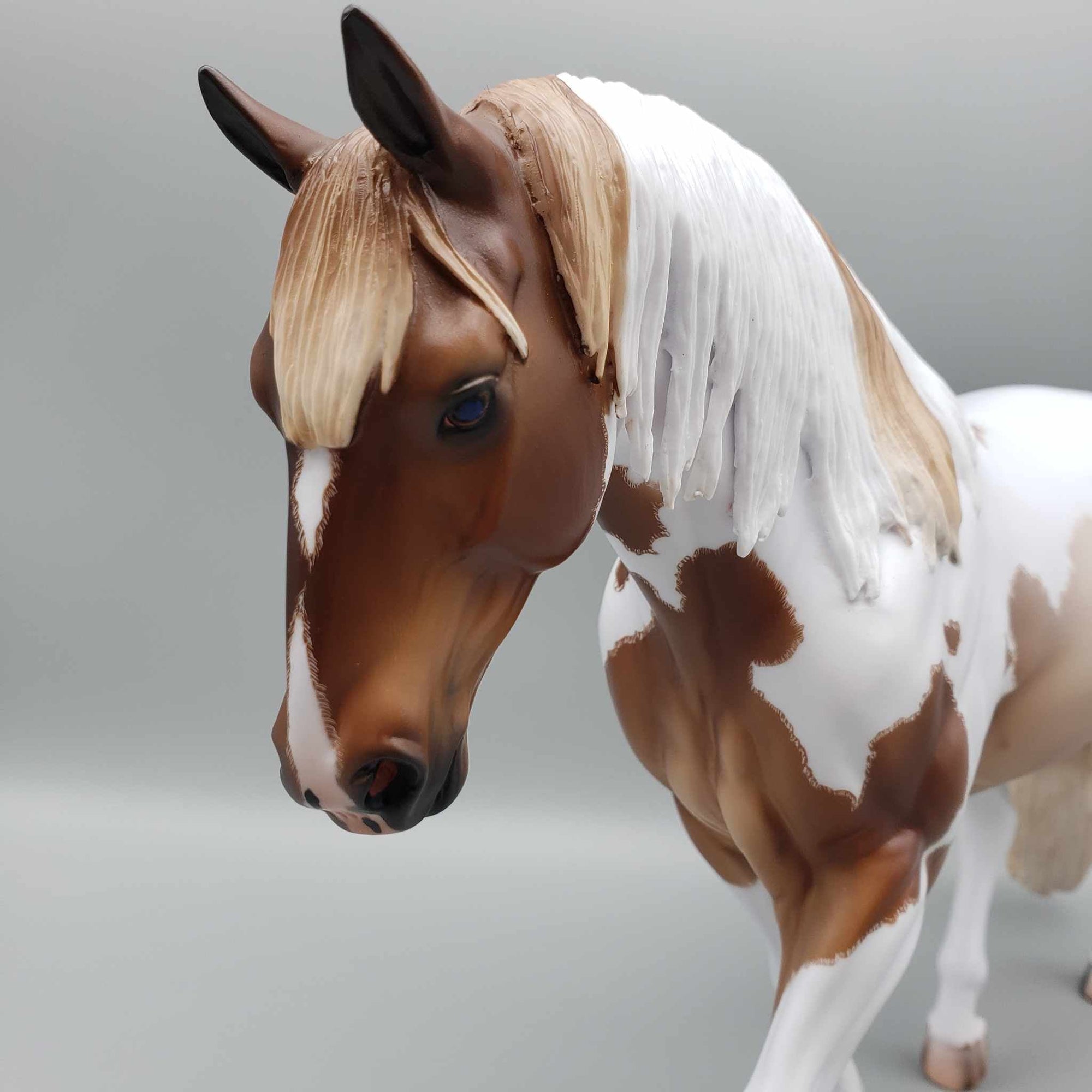 Atacama OOAK Red Roan Tobiano Irish Draught By Caroline Boydston Best Offers 8/7/23