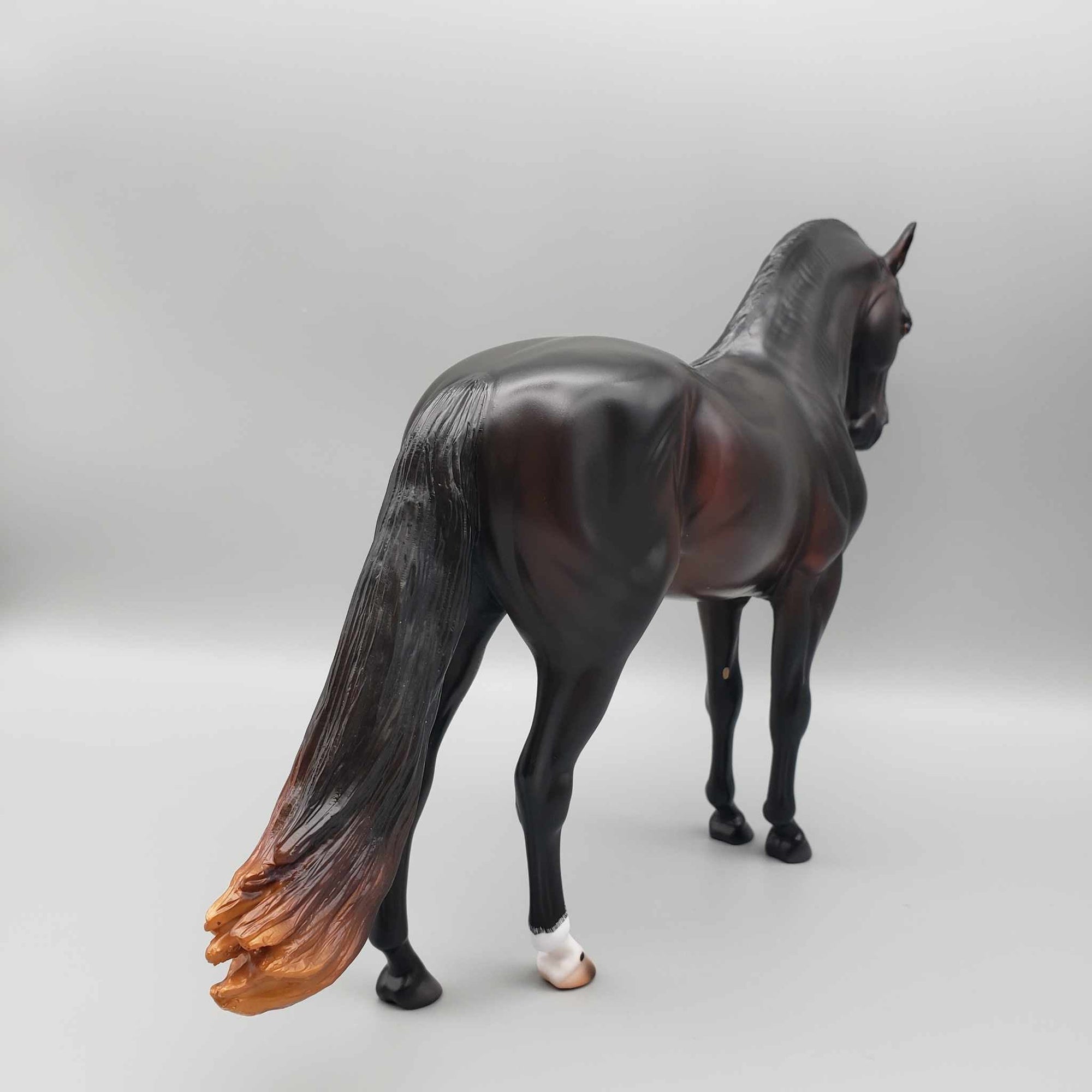 Ocotillo OOAK Dappled Sun Blackened Black Andalusian By Caroline Boydston Best Offers 8/7/23