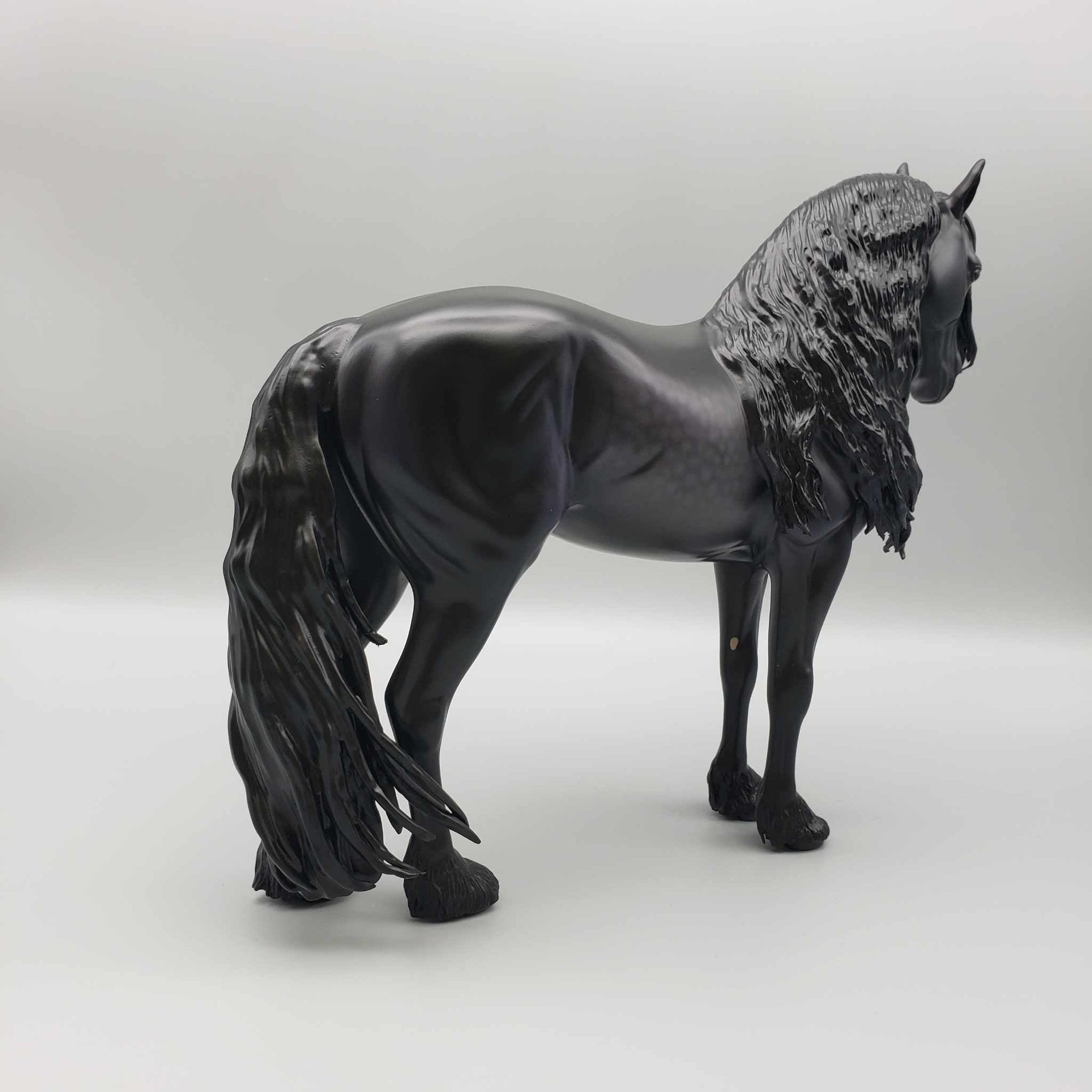 Danaki OOAK Dappled Black Frisian Custom Andalusian By Caroline Boydston Best Offers 8/7/23