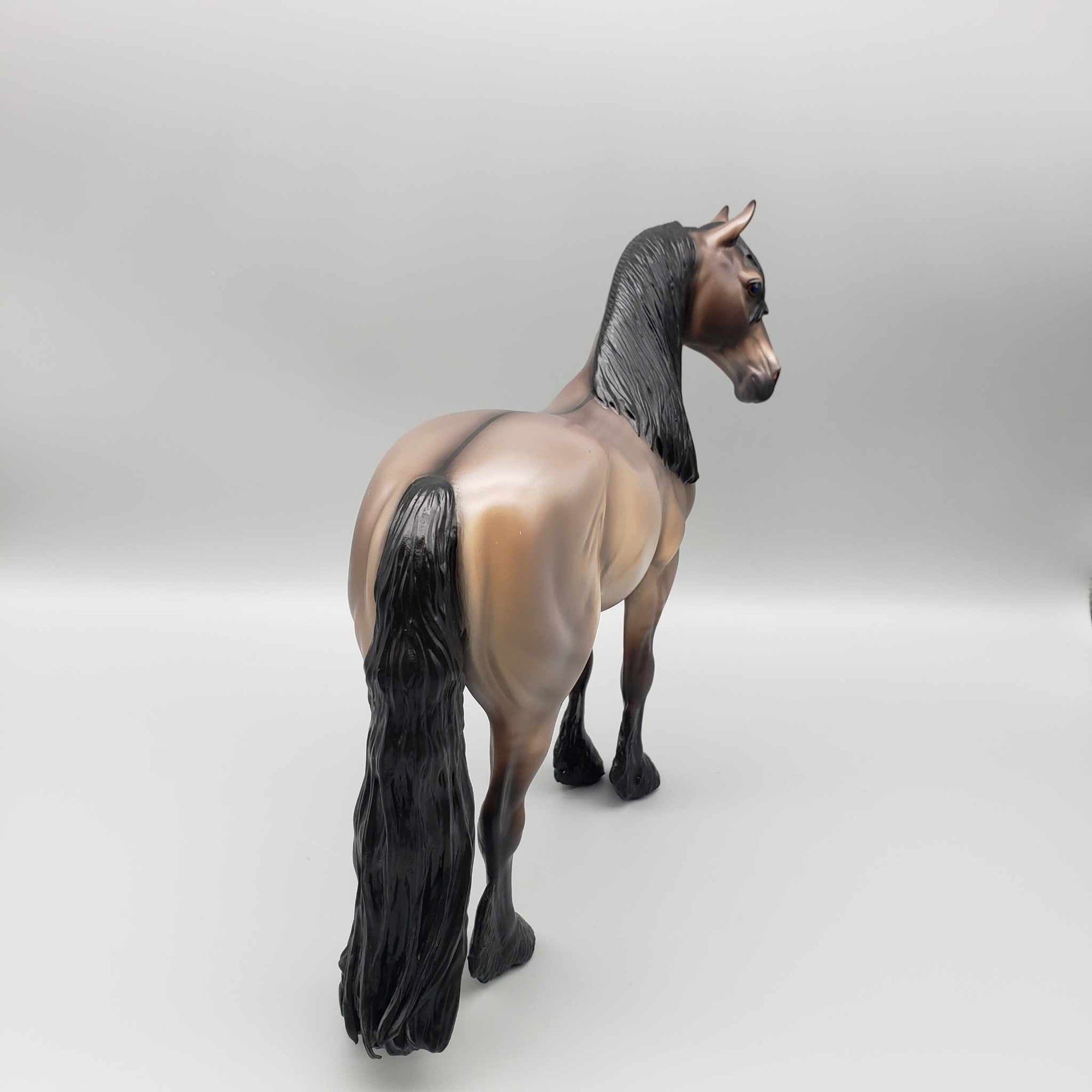 Saguaro OOAK Grulla Friesian Cross Andalusian By Caroline Boydston Best Offers 8/7/23