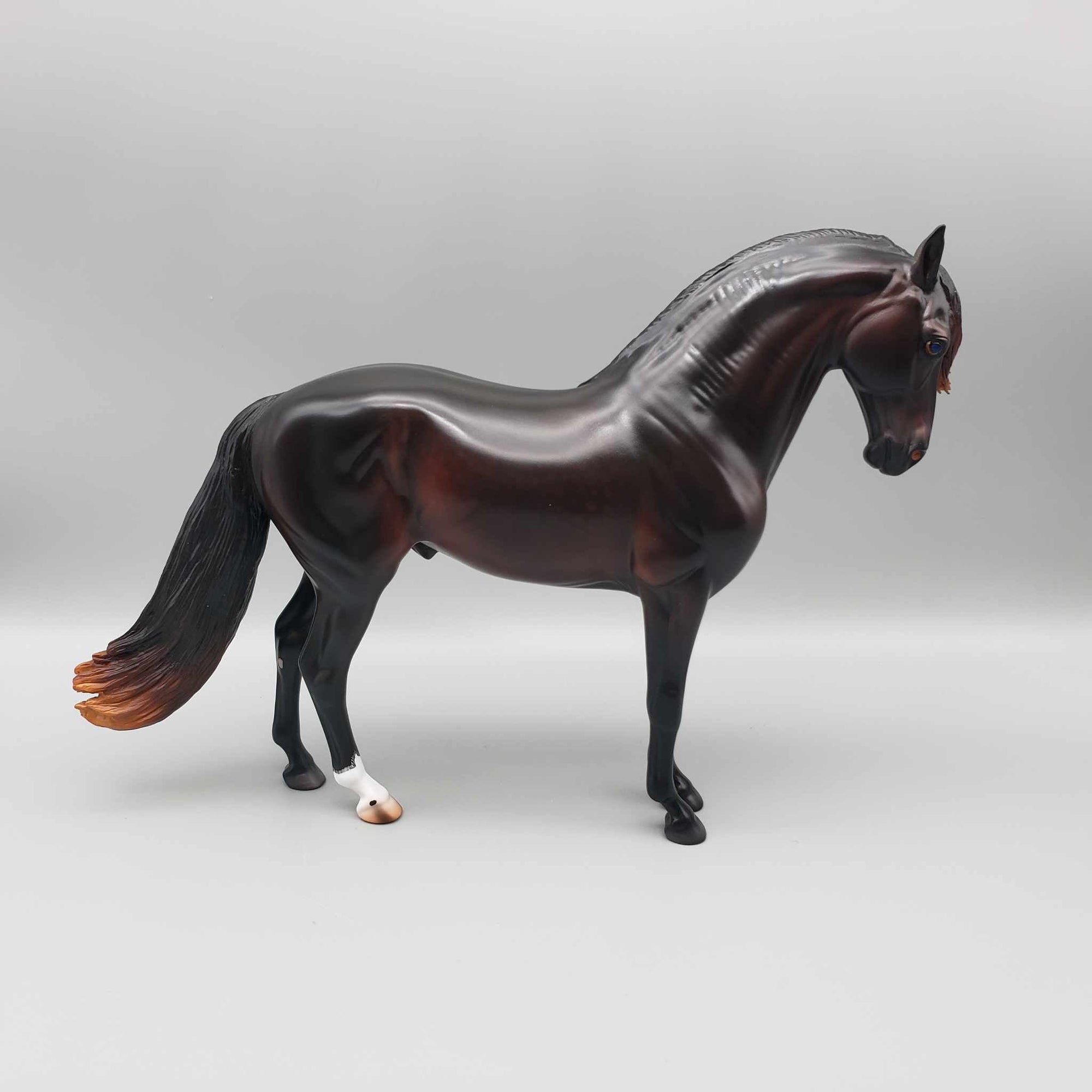 Ocotillo OOAK Dappled Sun Blackened Black Andalusian By Caroline Boydston Best Offers 8/7/23