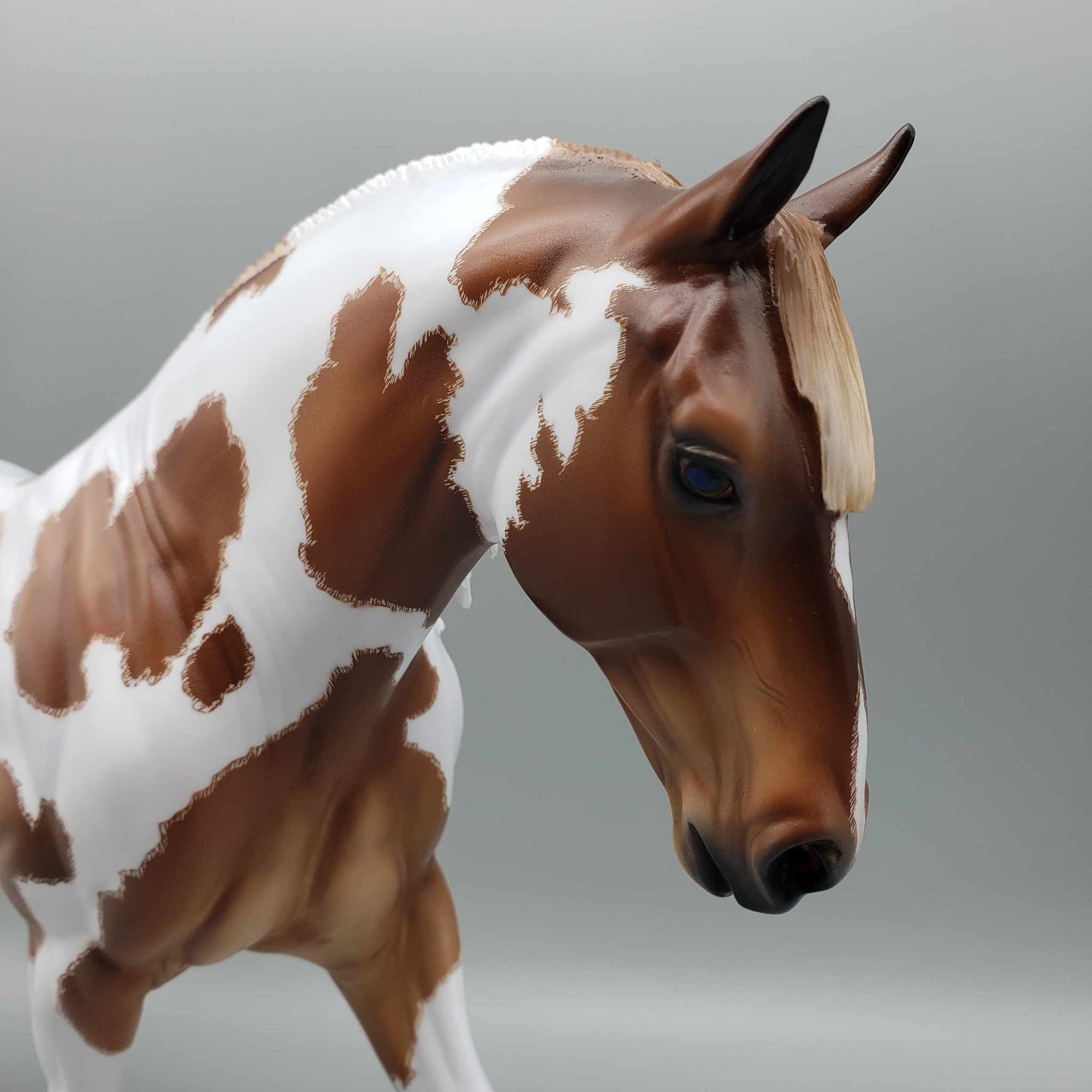 Atacama OOAK Red Roan Tobiano Irish Draught By Caroline Boydston Best Offers 8/7/23
