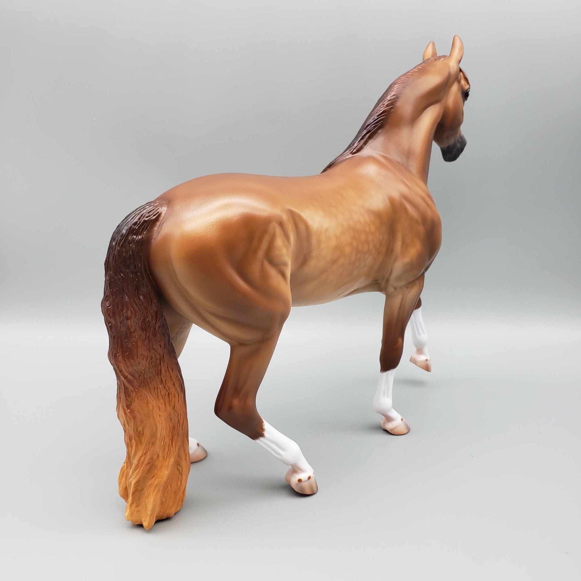 Hesperalo OOAK Dappled Chestnut Extreme Custom Arab Mare By Caroline Boydston Best Offers 8/7/23
