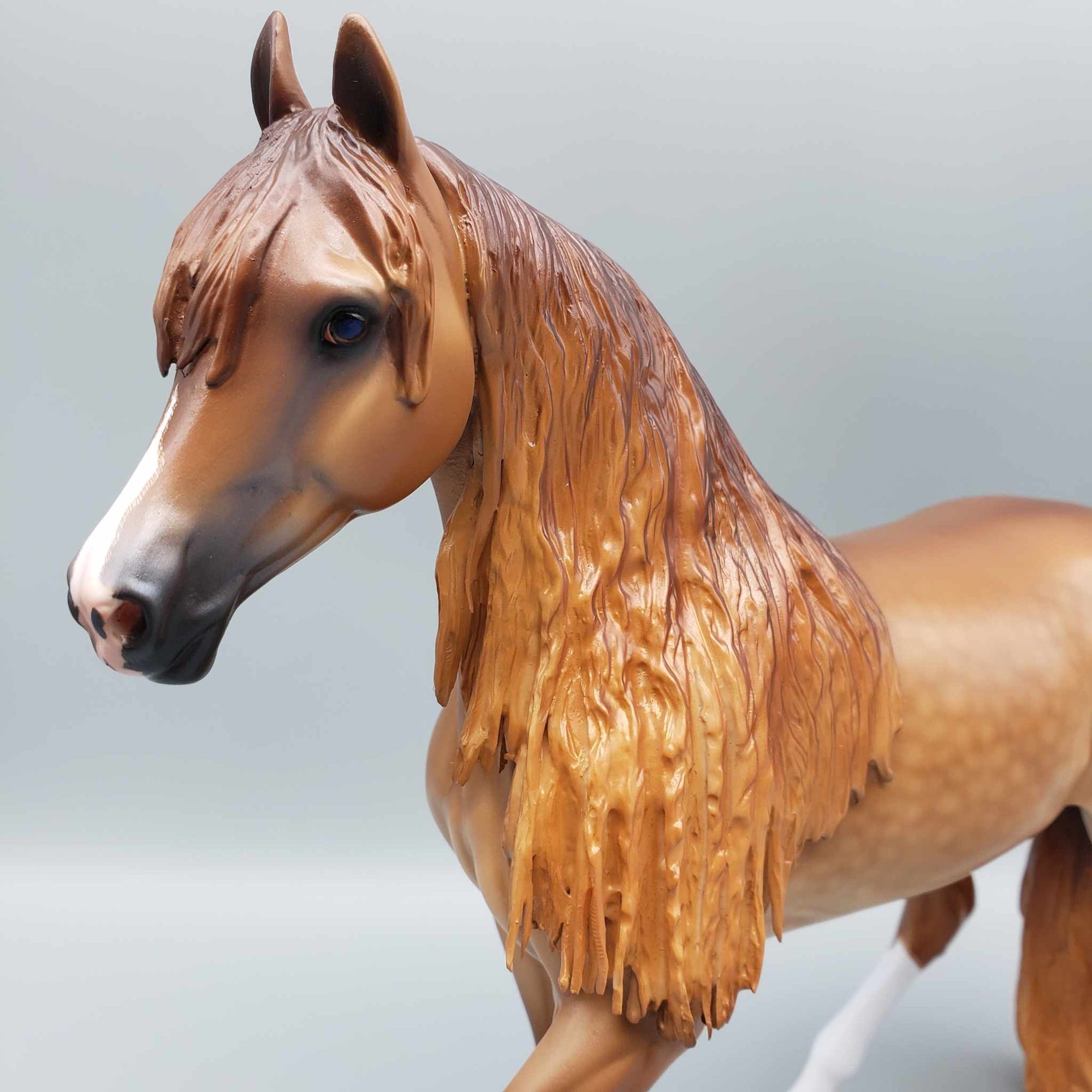 Hesperalo OOAK Dappled Chestnut Extreme Custom Arab Mare By Caroline Boydston Best Offers 8/7/23