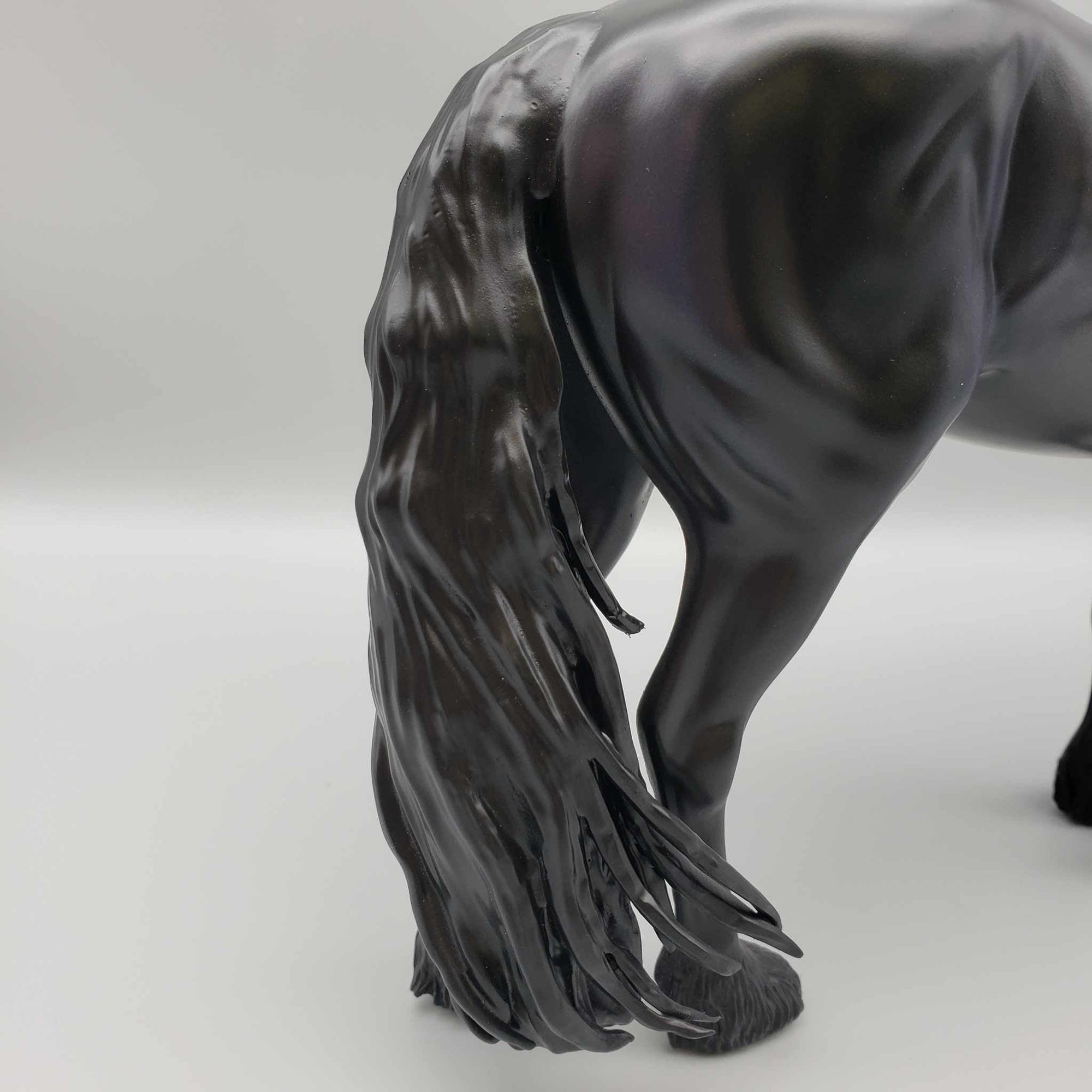 Danaki OOAK Dappled Black Frisian Custom Andalusian By Caroline Boydston Best Offers 8/7/23