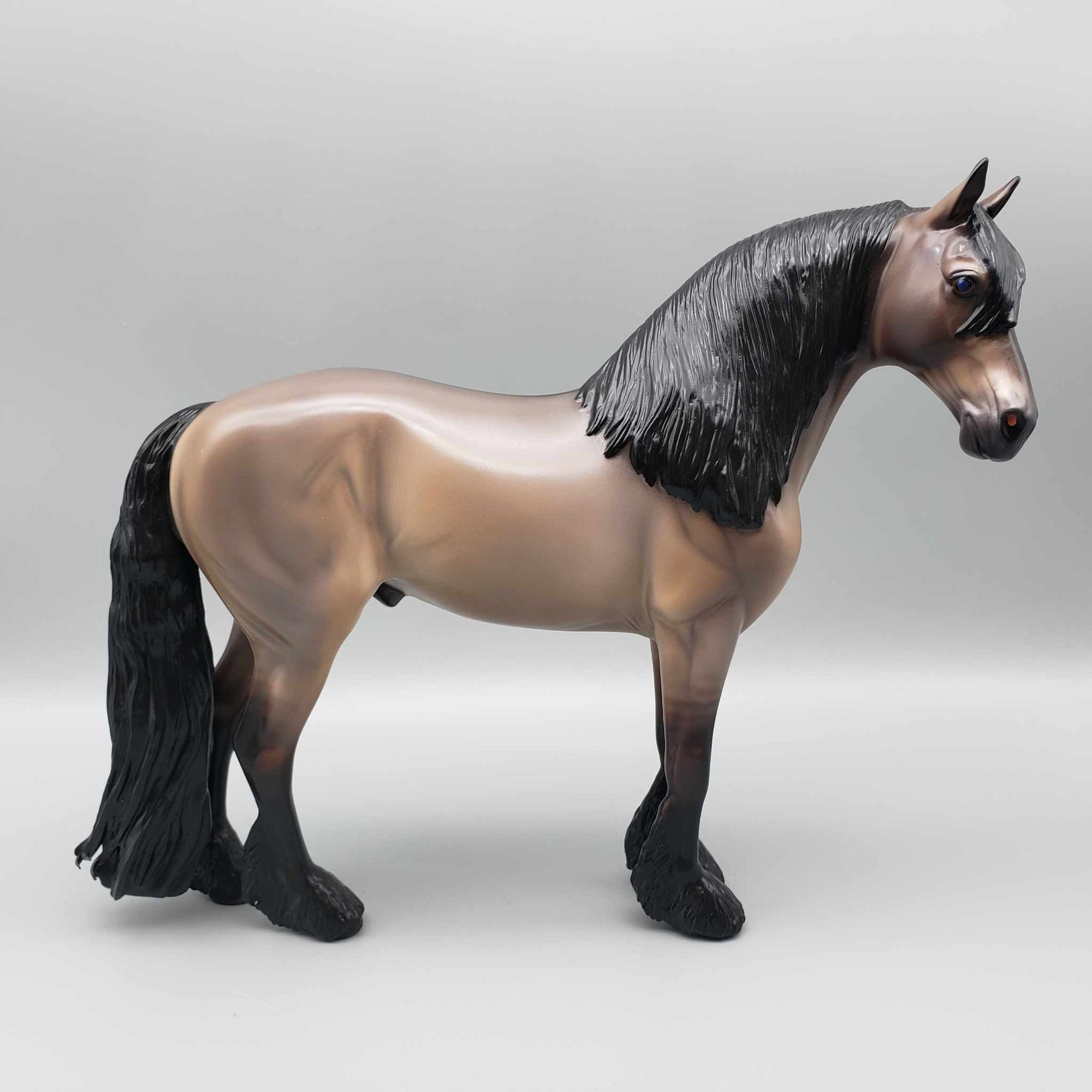 Saguaro OOAK Grulla Friesian Cross Andalusian By Caroline Boydston Best Offers 8/7/23