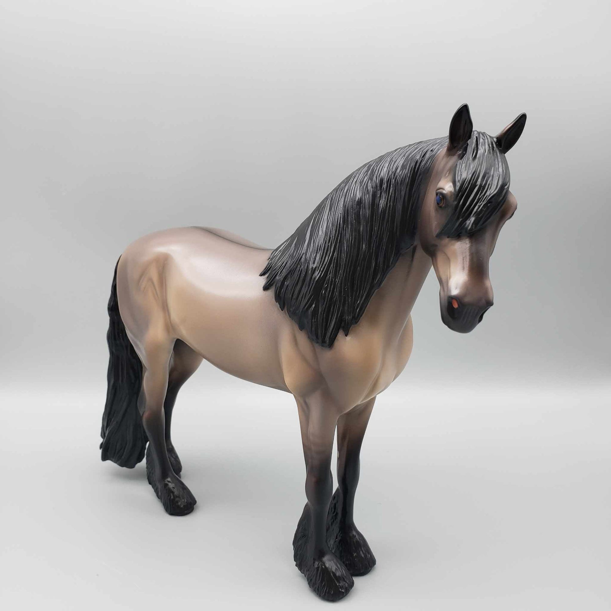 Saguaro OOAK Grulla Friesian Cross Andalusian By Caroline Boydston Best Offers 8/7/23