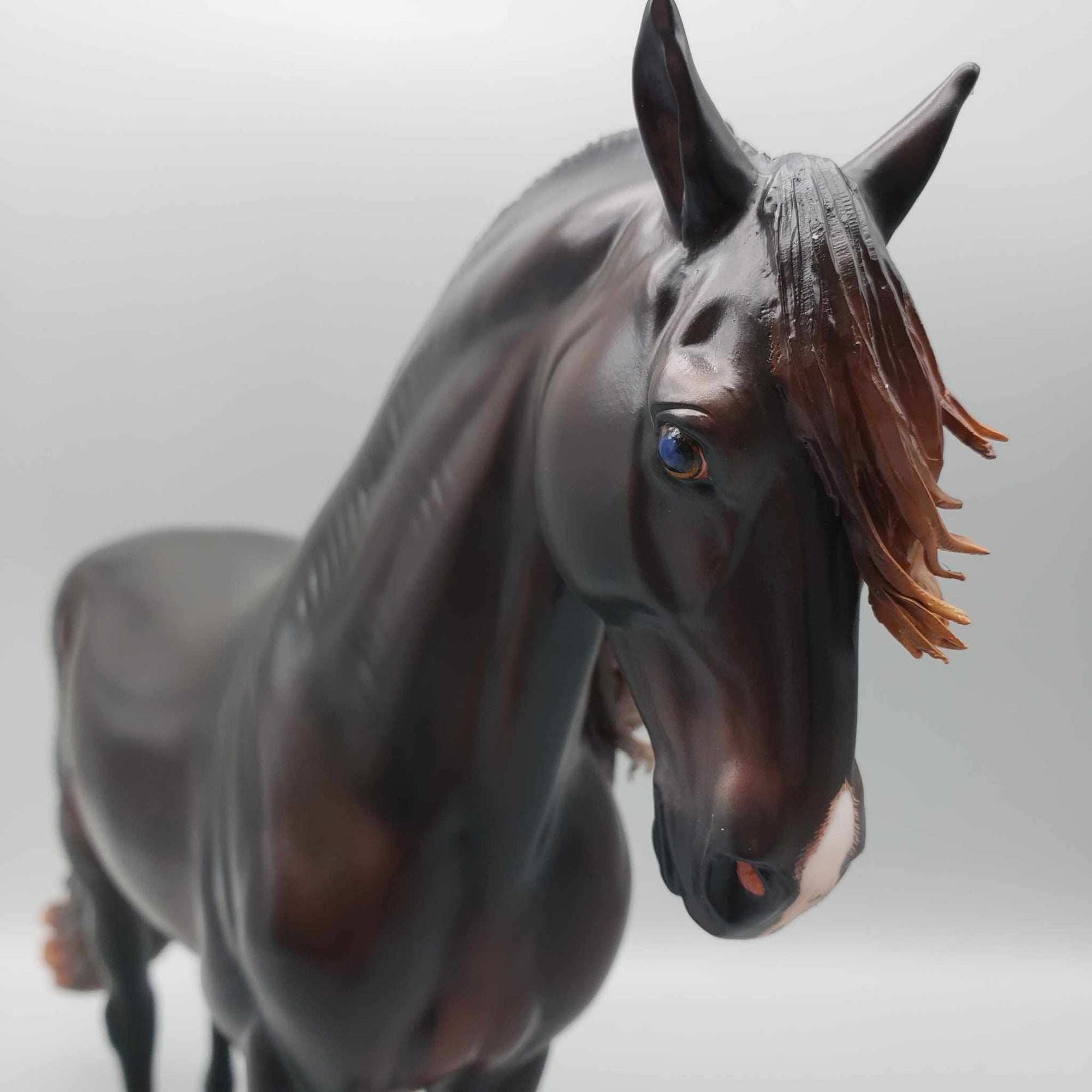 Ocotillo OOAK Dappled Sun Blackened Black Andalusian By Caroline Boydston Best Offers 8/7/23