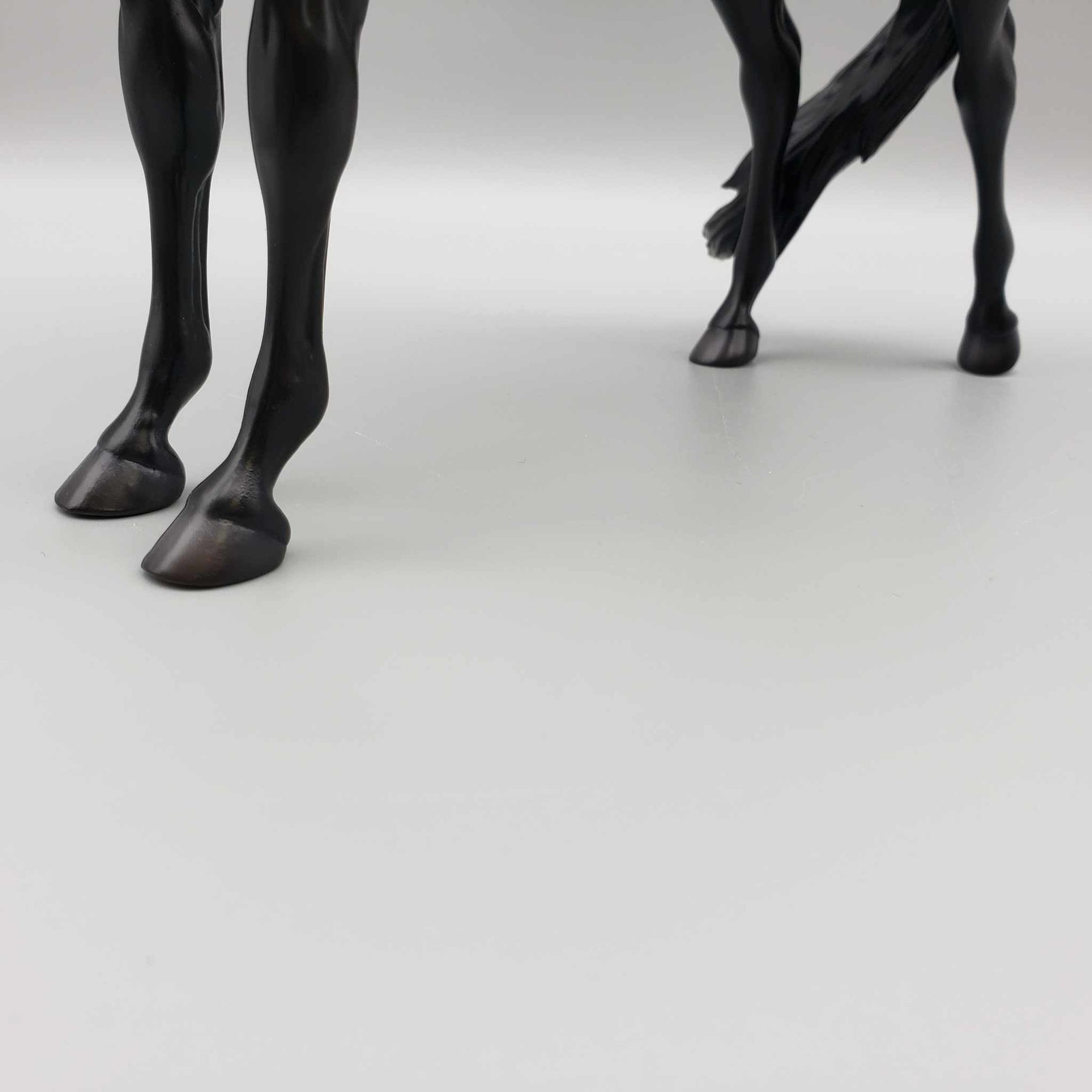 The Raven OOAK Dappled Black Extreme Custom Arab Stallion Turned Into Saddlebred By Caroline Boydston Best Offers 8/7/23