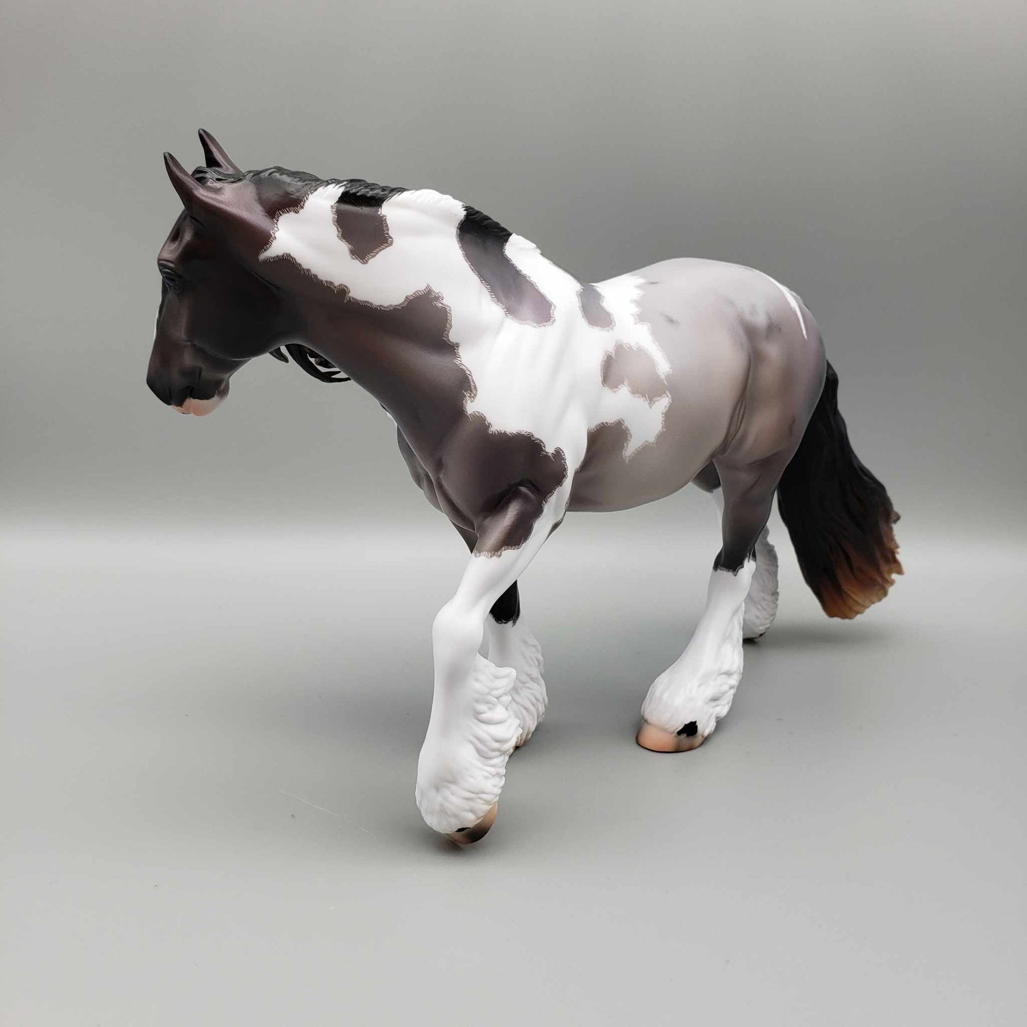Chalbri OOAK Bay Tobiano Roan Custom Cob By Caroline Boydston Best Offers 8/7/23