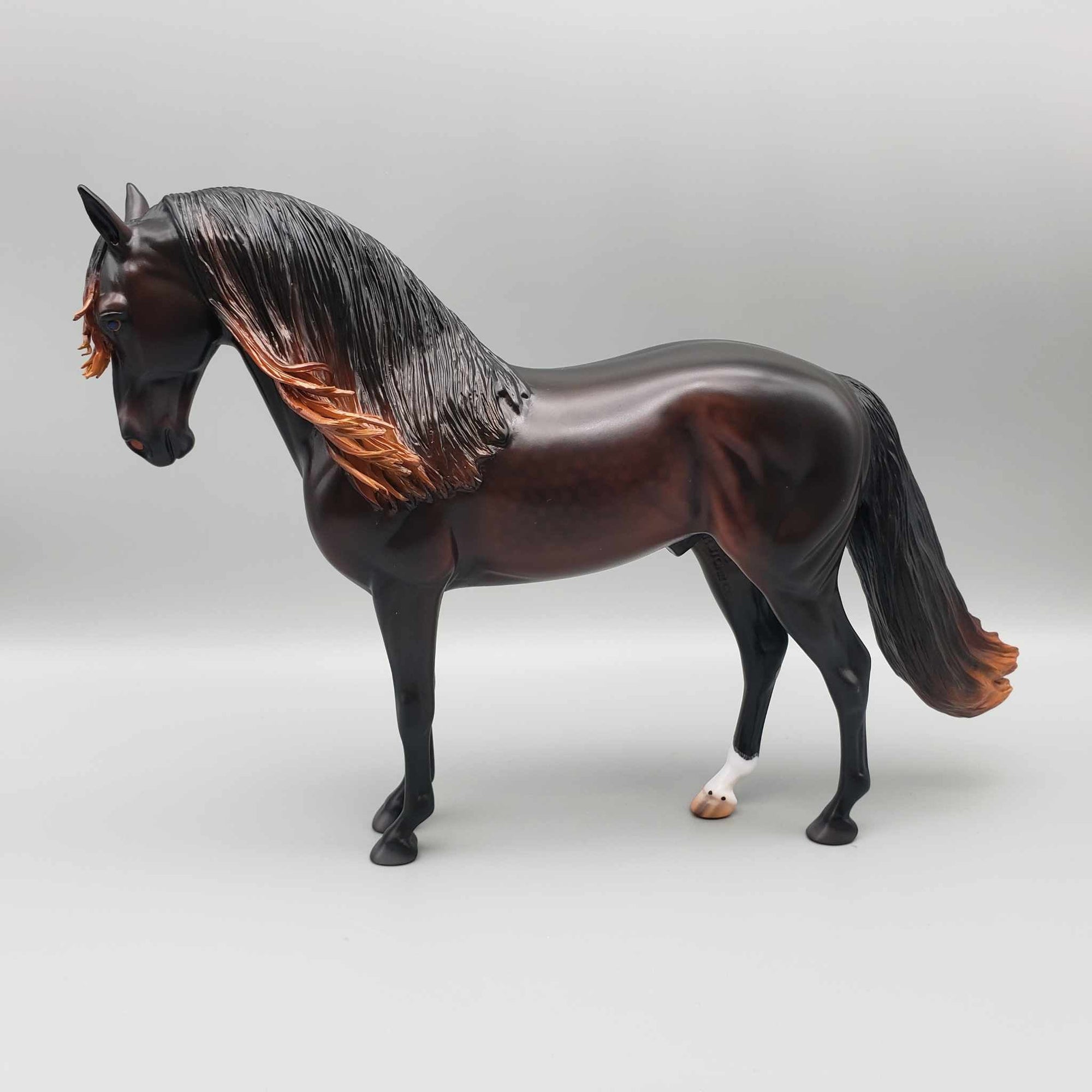 Ocotillo OOAK Dappled Sun Blackened Black Andalusian By Caroline Boydston Best Offers 8/7/23