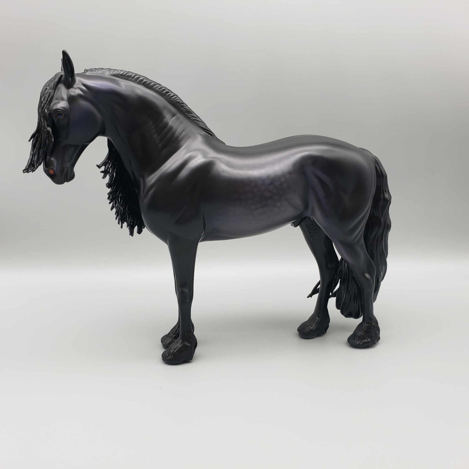 Danaki OOAK Dappled Black Frisian Custom Andalusian By Caroline Boydston Best Offers 8/7/23