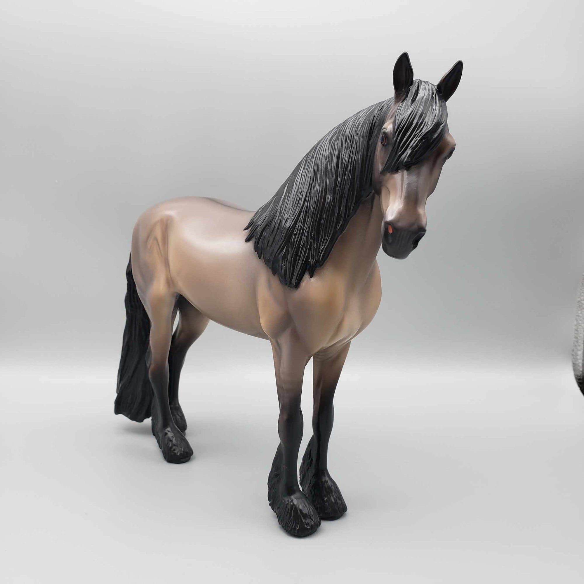 Saguaro OOAK Grulla Friesian Cross Andalusian By Caroline Boydston Best Offers 8/7/23