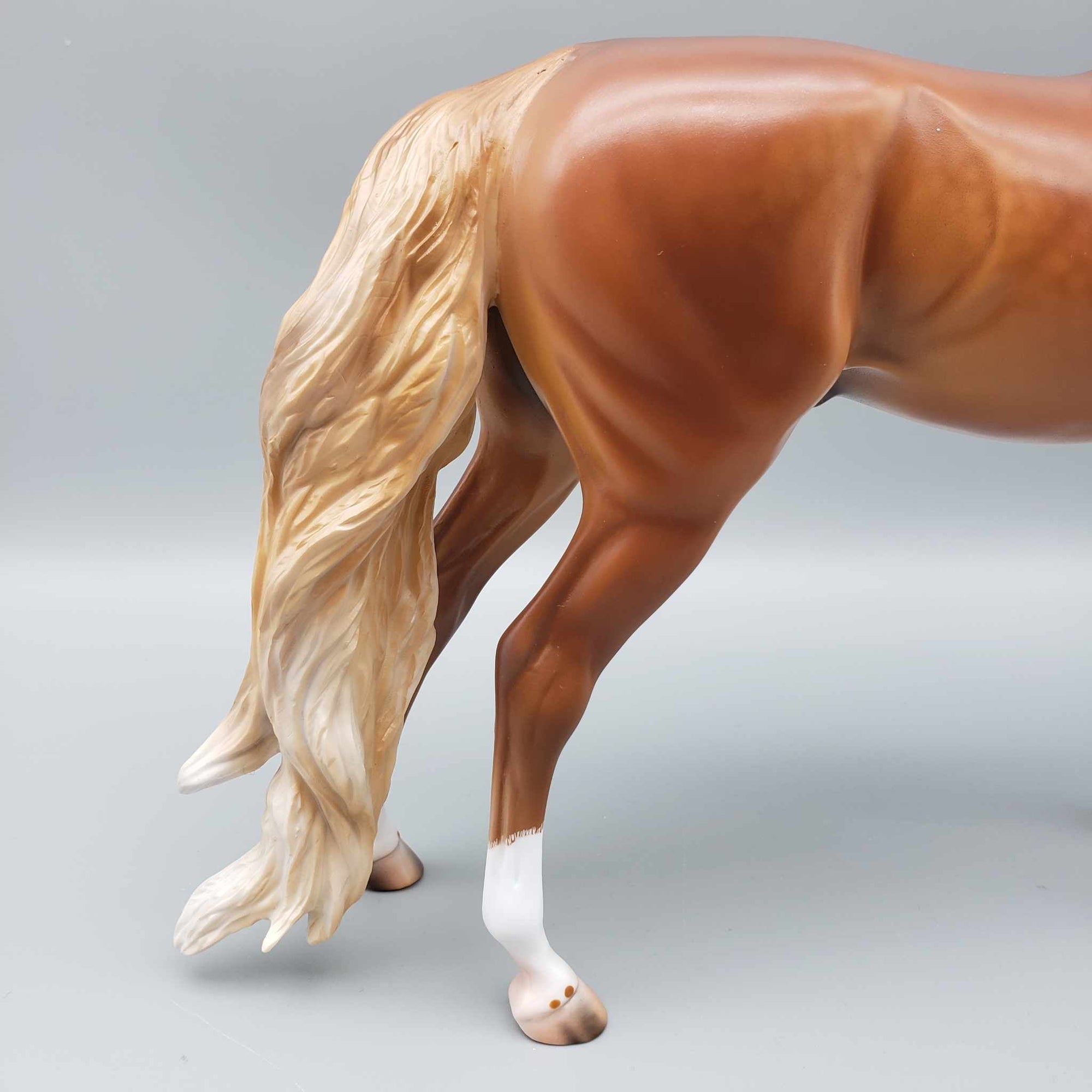 Mojave OOAK Dappled Chestnut Extreme Custom Arab Stallion Turned Into Saddlebred By Caroline Boydston Best Offers 8/7/23