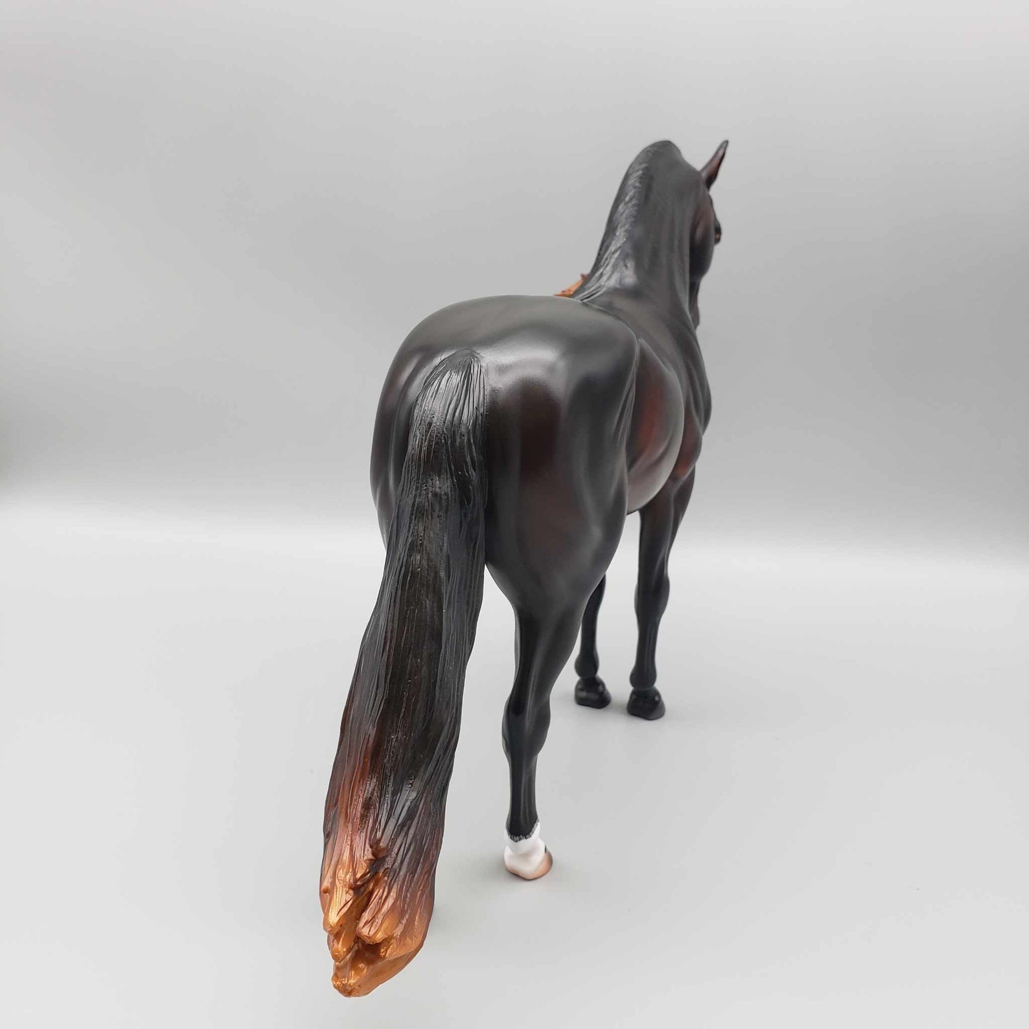 Ocotillo OOAK Dappled Sun Blackened Black Andalusian By Caroline Boydston Best Offers 8/7/23