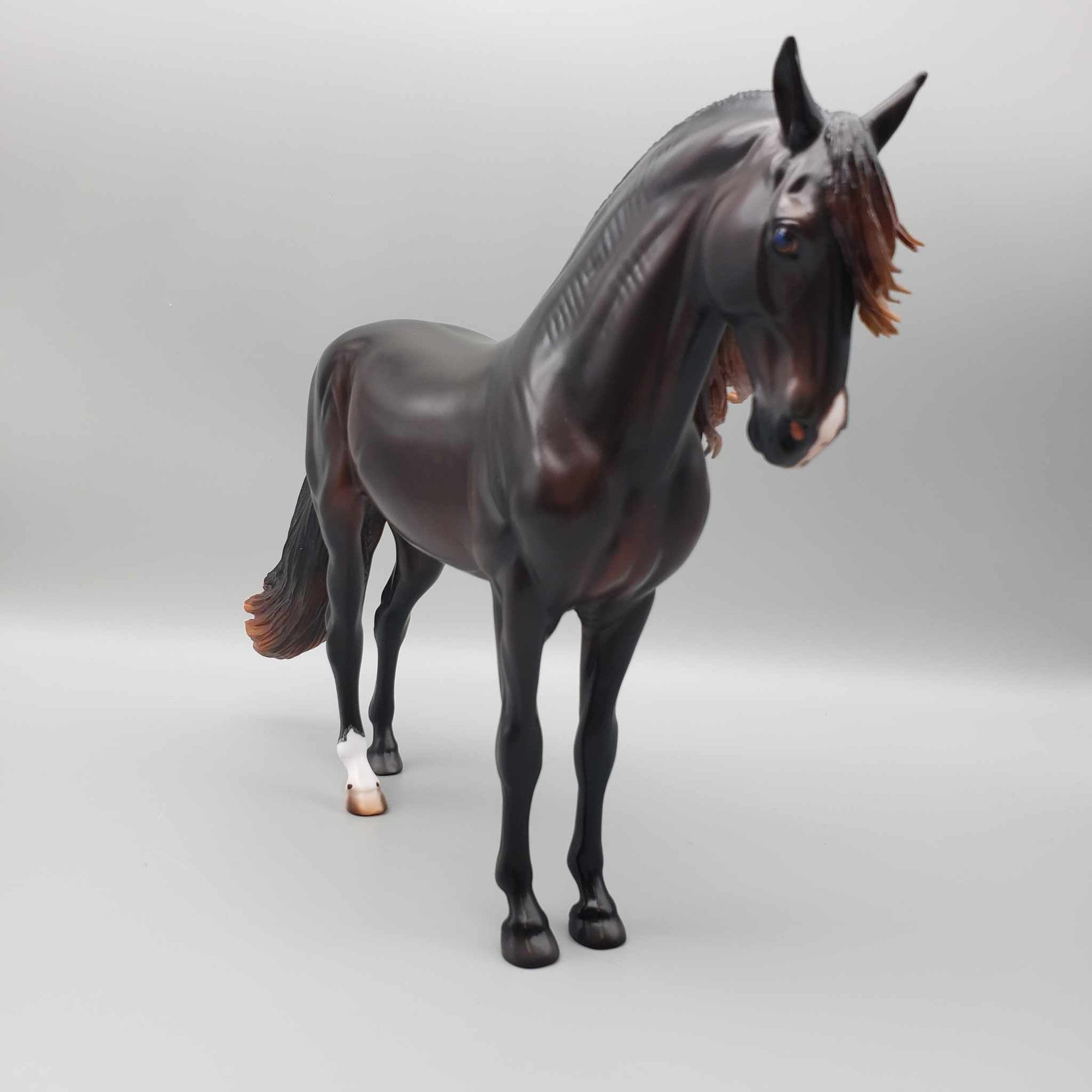 Ocotillo OOAK Dappled Sun Blackened Black Andalusian By Caroline Boydston Best Offers 8/7/23