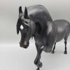 Stealth OOAK Dappled Black Extreme Custom Arabian Stallion By Caroline Boydston Best Offer 11/20/23