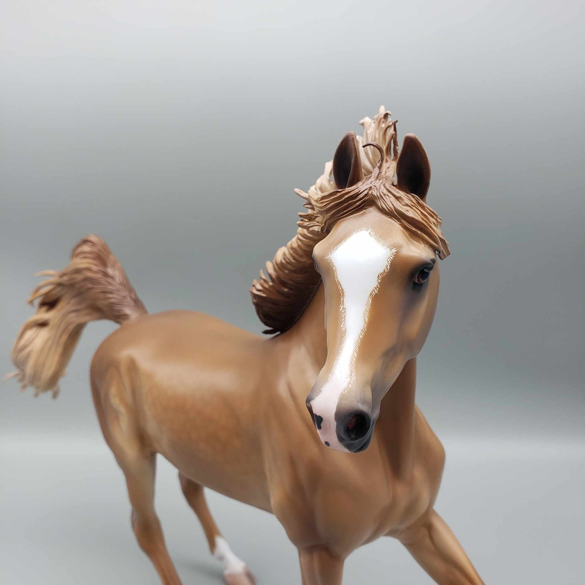 June Bug OOAK Dappled Light Chestnut Arabian Mare By Caroline Boydston Best Offer 11/20/23