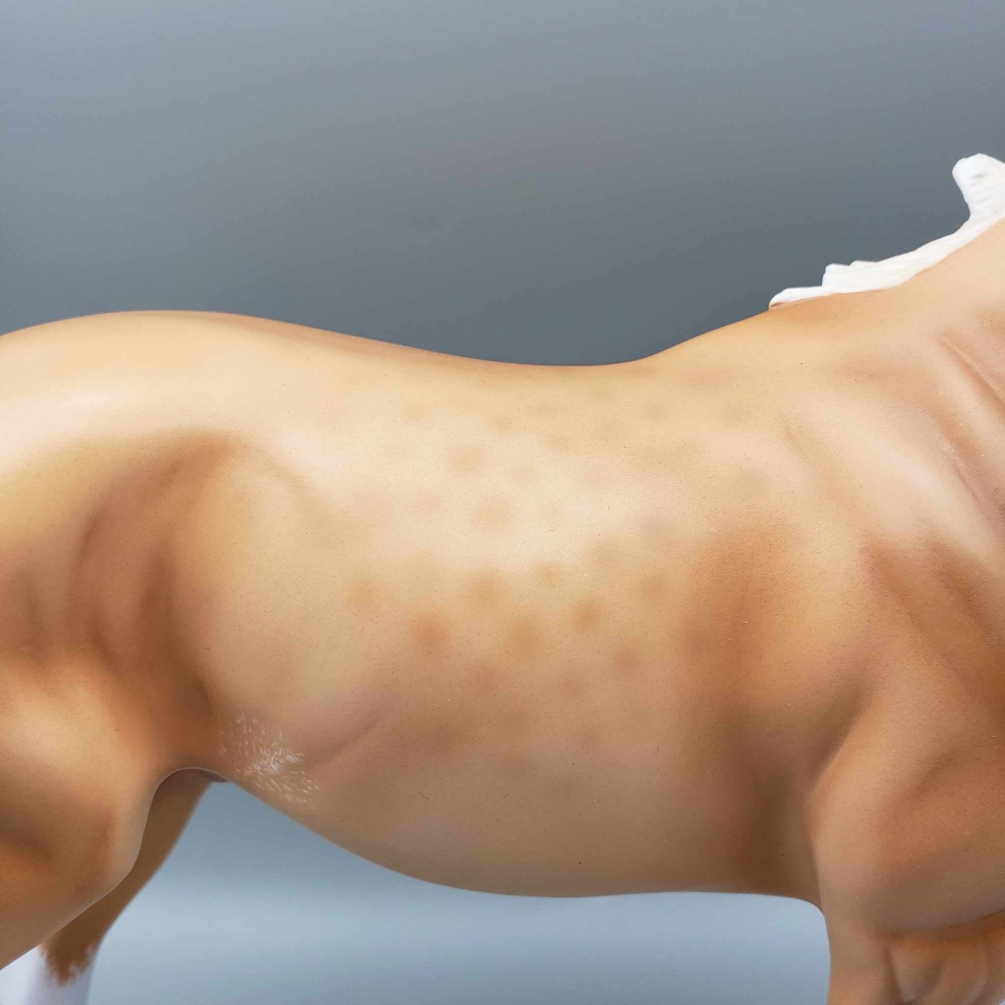 Golden Dragon OOAK Reverse Dapple Gold Champagne Etched Sabino Thoroughbred By Ashley Palmer Moonlight Madness 2023 MM23