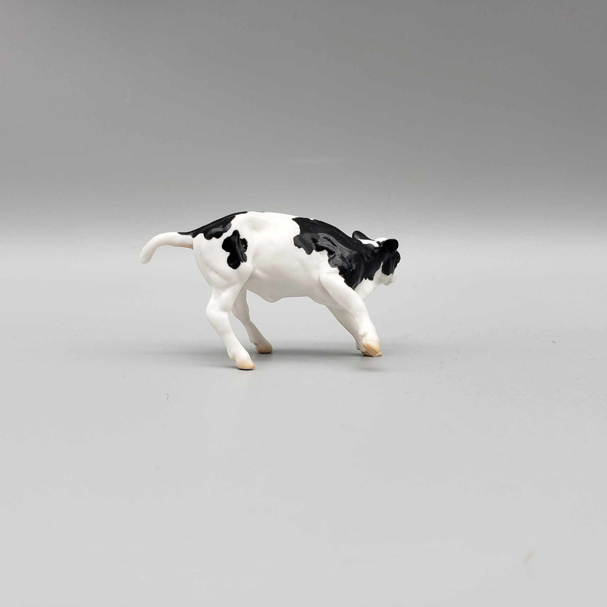 Kutta &amp; Calf OOAK Orange Alien Blacklight Reactive Cutter &amp; Holstein Calf Chip - Alien Series By Jess Hamill Moonlight Madness 2023 MM23