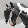 Cormac OOAK Black Tobiano  Irish Cob By Julie Keim Best Offers 8/21/23