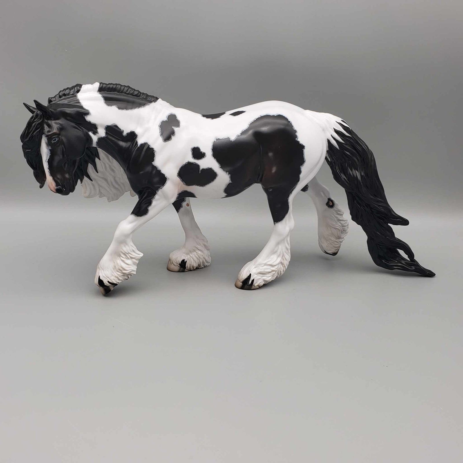 Cormac OOAK Black Tobiano  Irish Cob By Julie Keim Best Offers 8/21/23