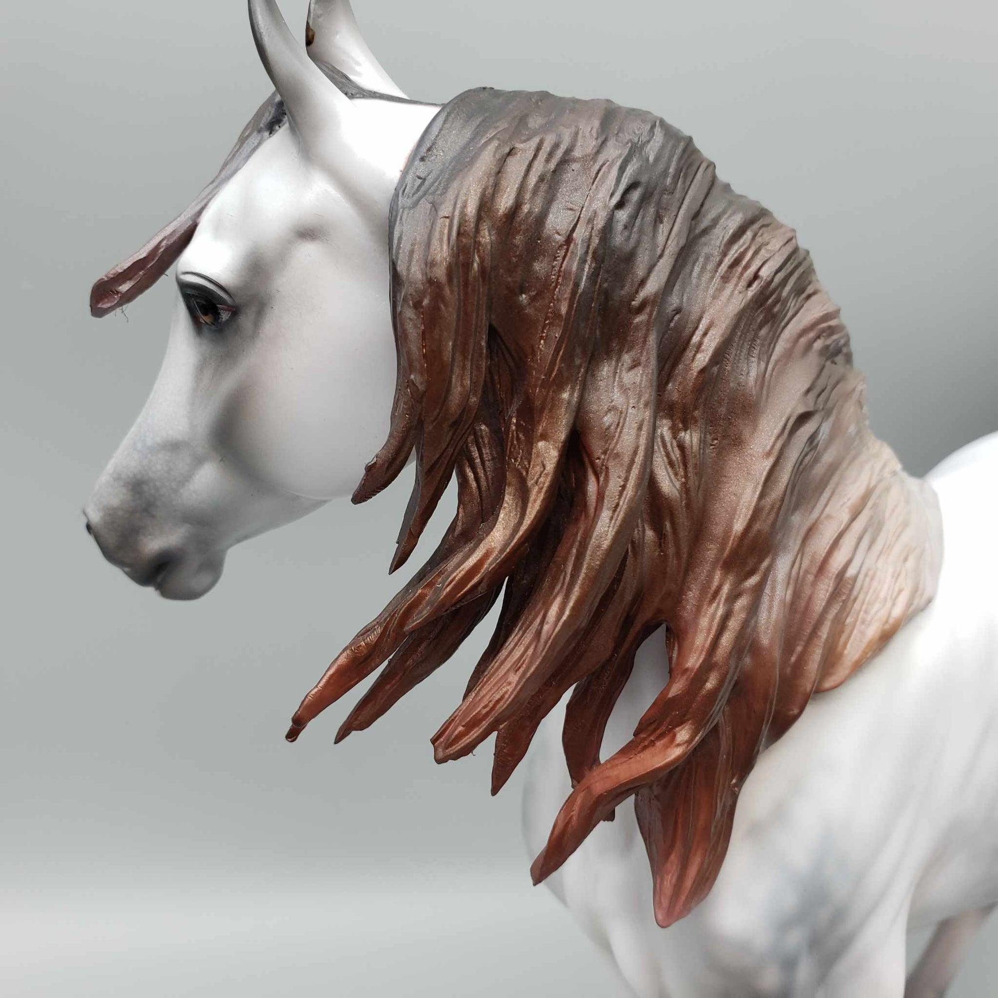 Amelia OOAK Dappled Mulberry Grey Arab Mare by Jess Hamill BEST OFFERS Moonlight Madness MM23