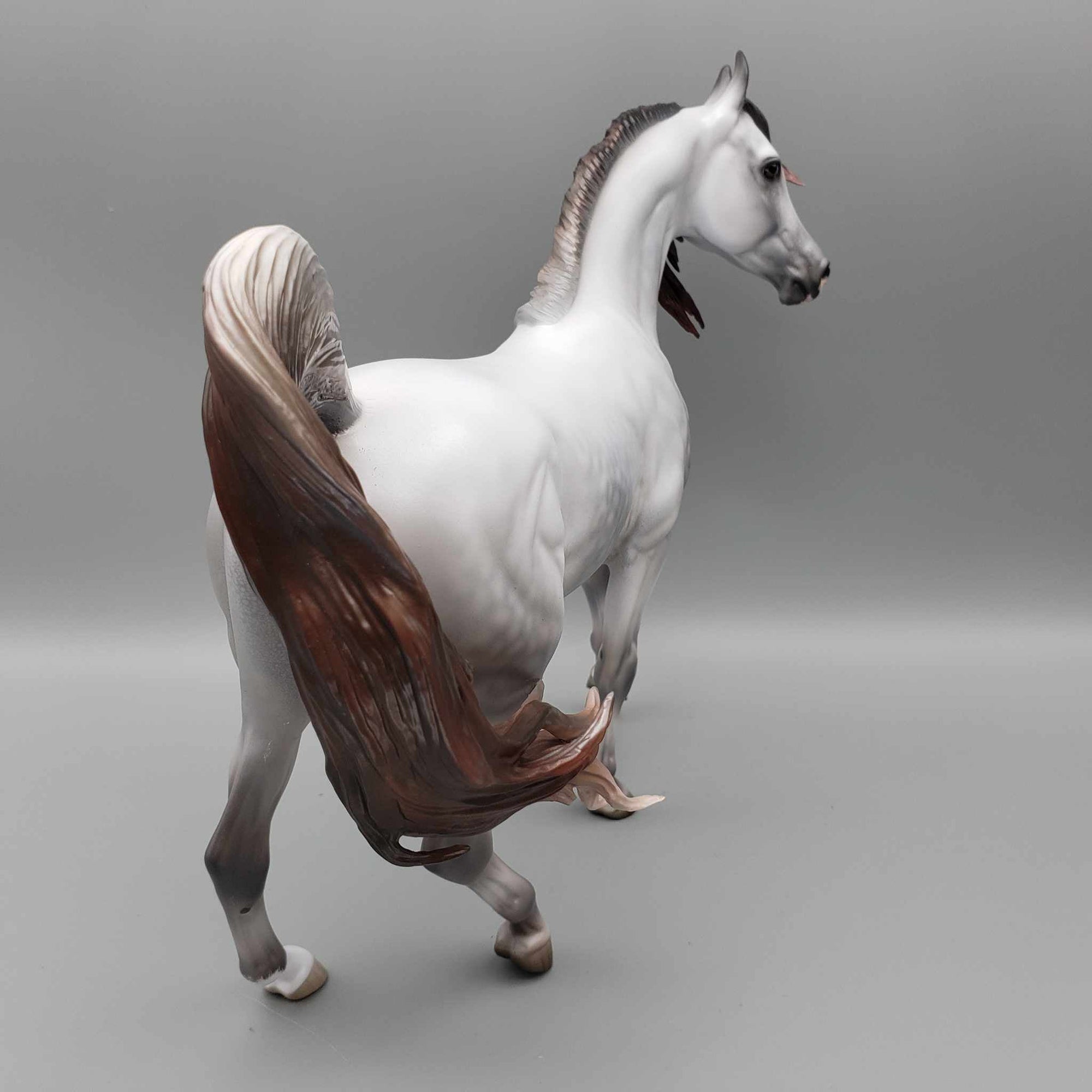 Amelia OOAK Dappled Mulberry Grey Arab Mare by Jess Hamill BEST OFFERS Moonlight Madness MM23